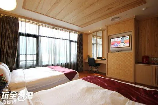 Bed in Shuian Lakeside Hotel