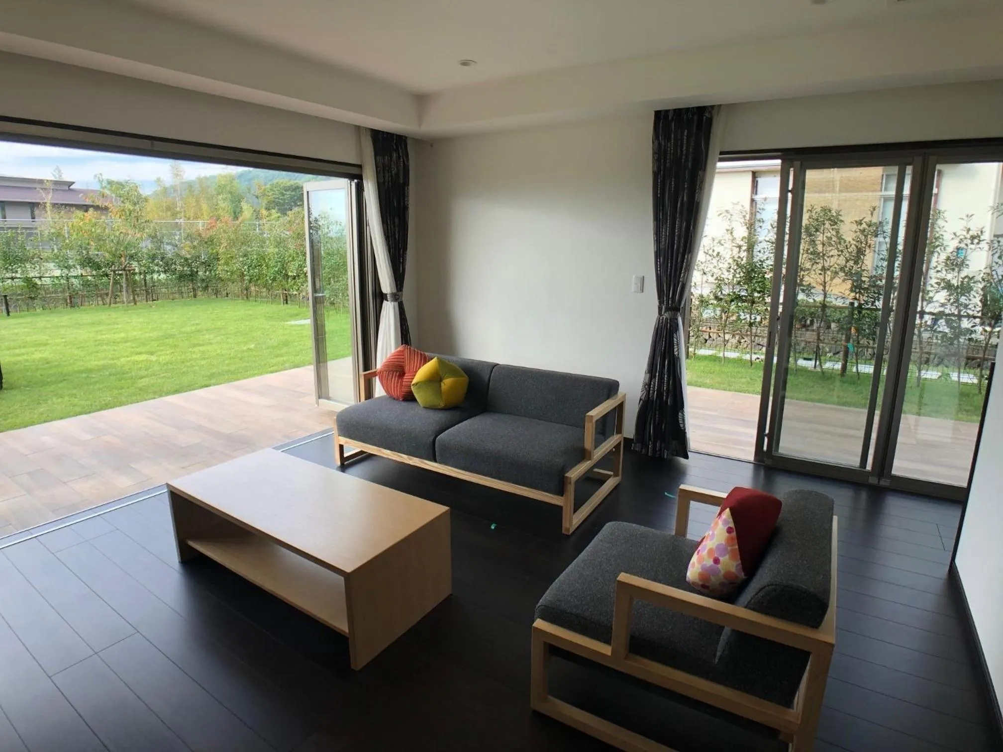 Living room in Kawaguchiko Urban Resort Villa