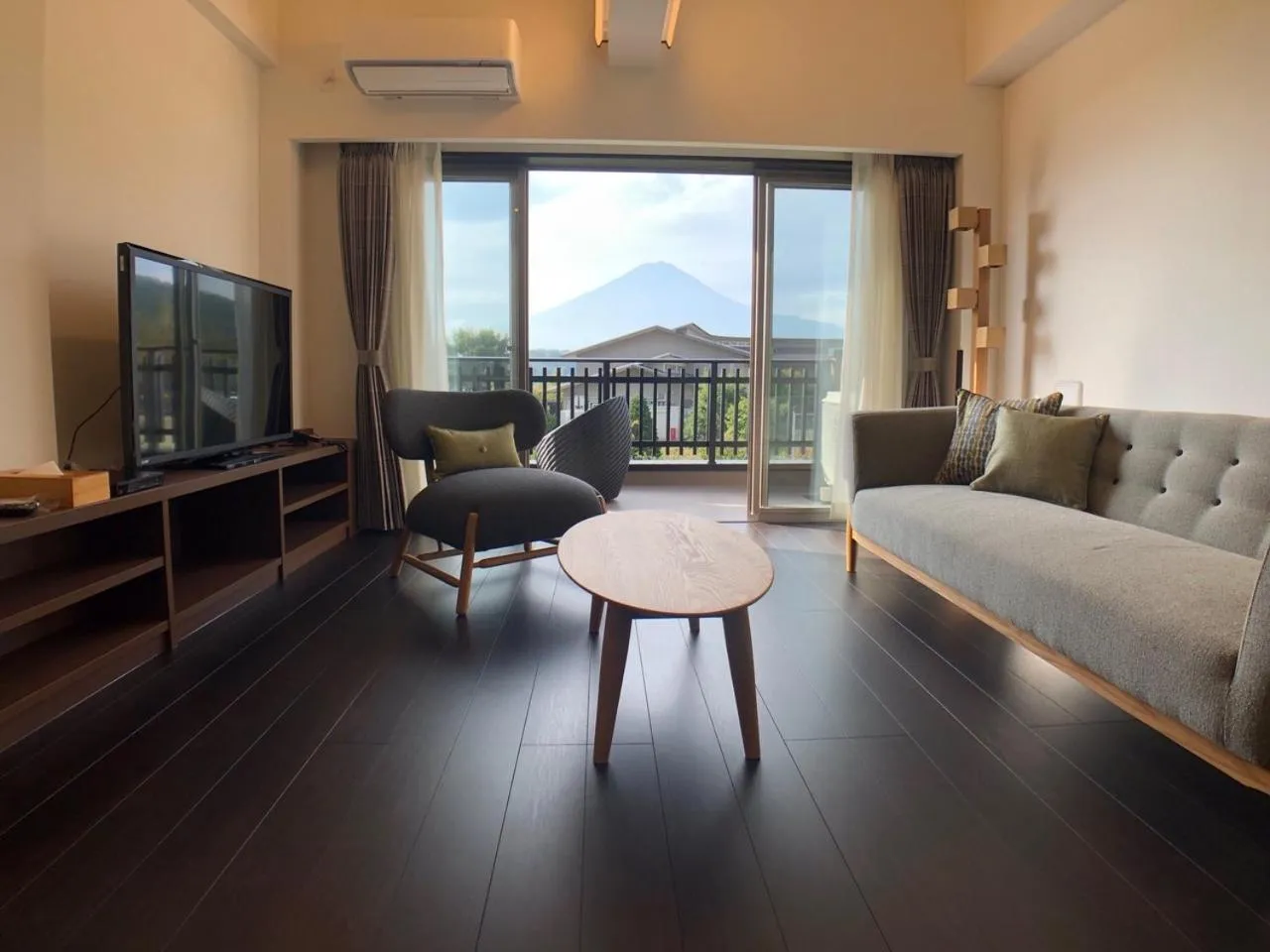 Living room in Kawaguchiko Urban Resort Villa