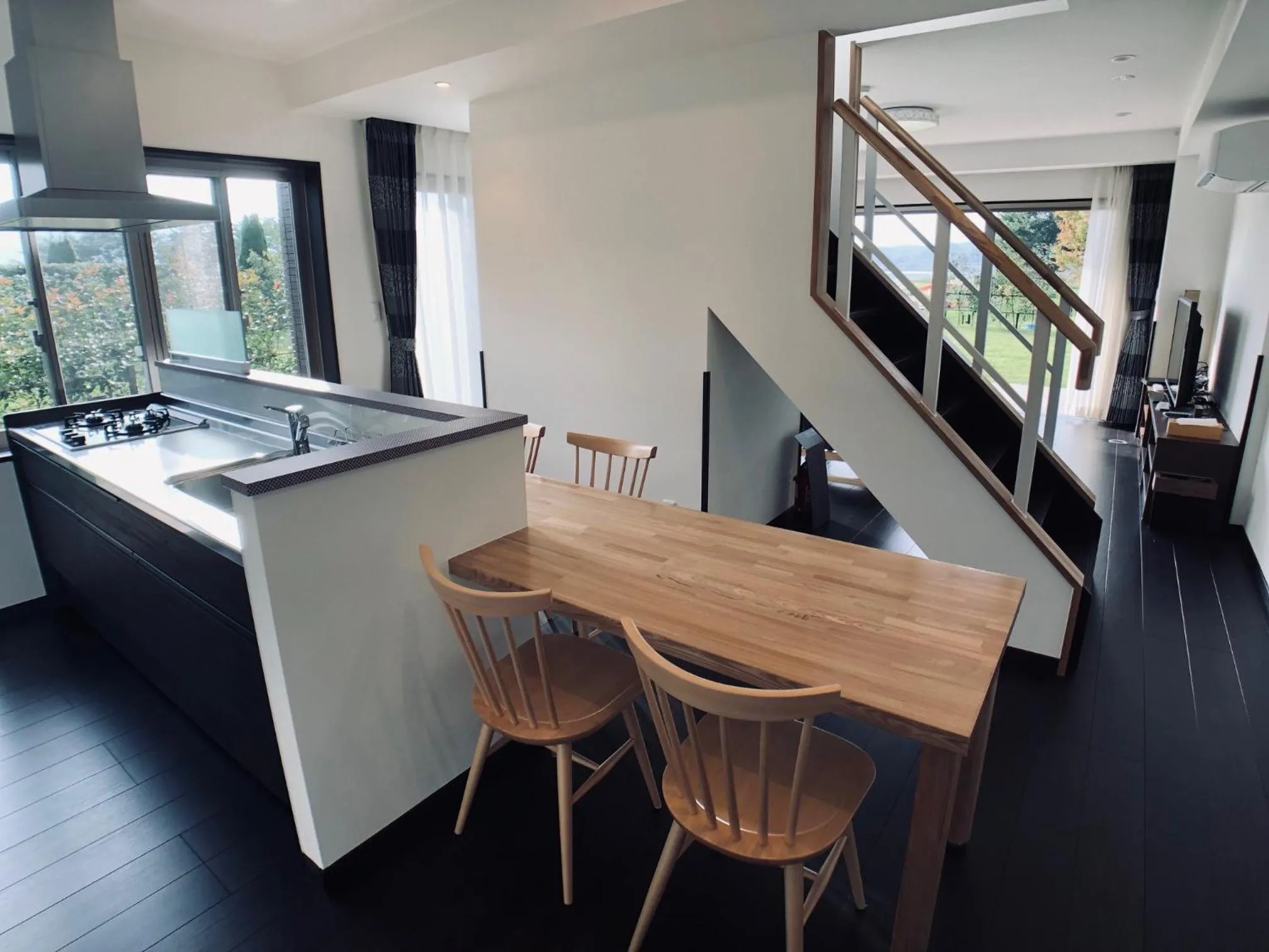 Dining area in Kawaguchiko Urban Resort Villa