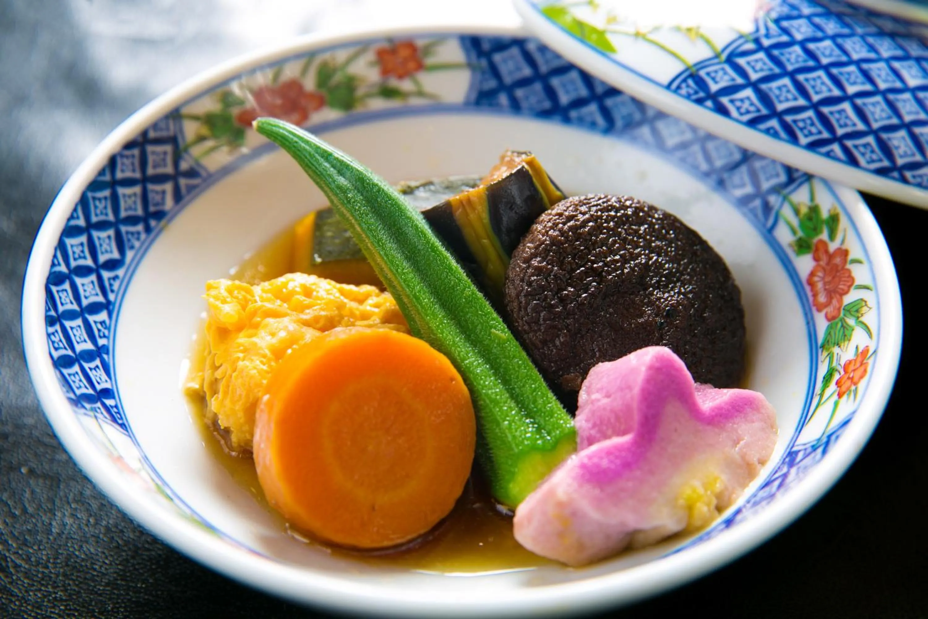 Food close-up in Ryokan Wataya