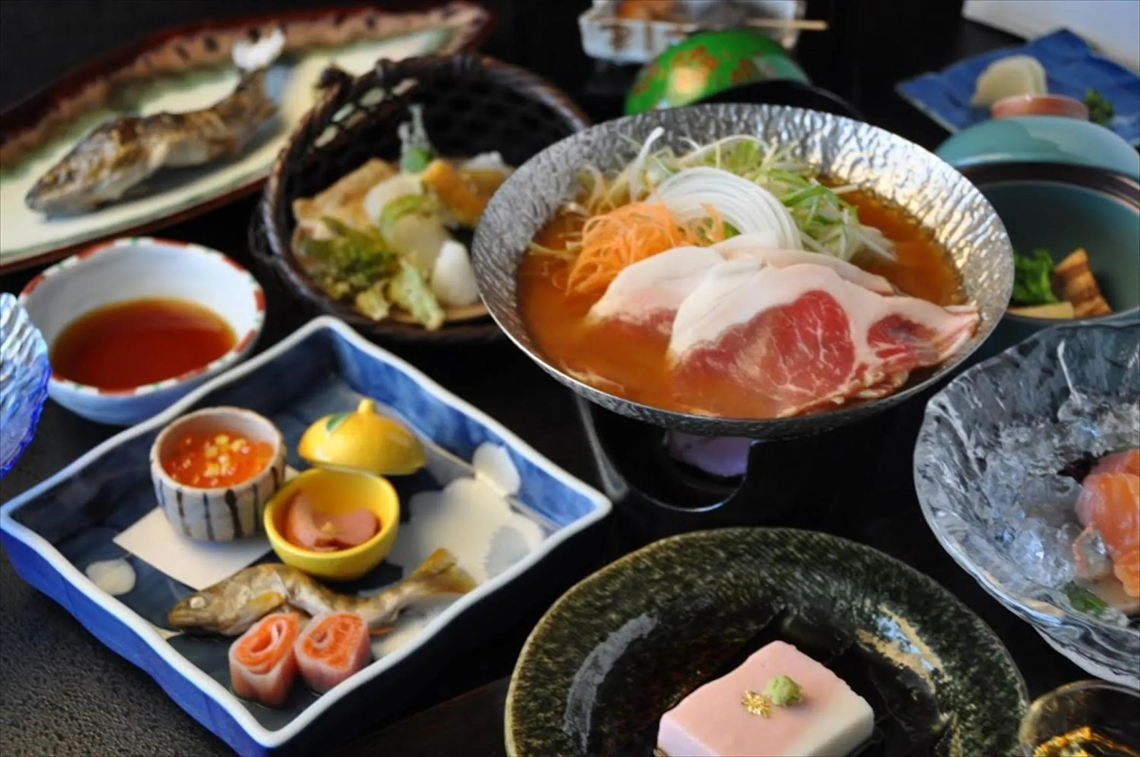 Food close-up in Hazu Bekkan