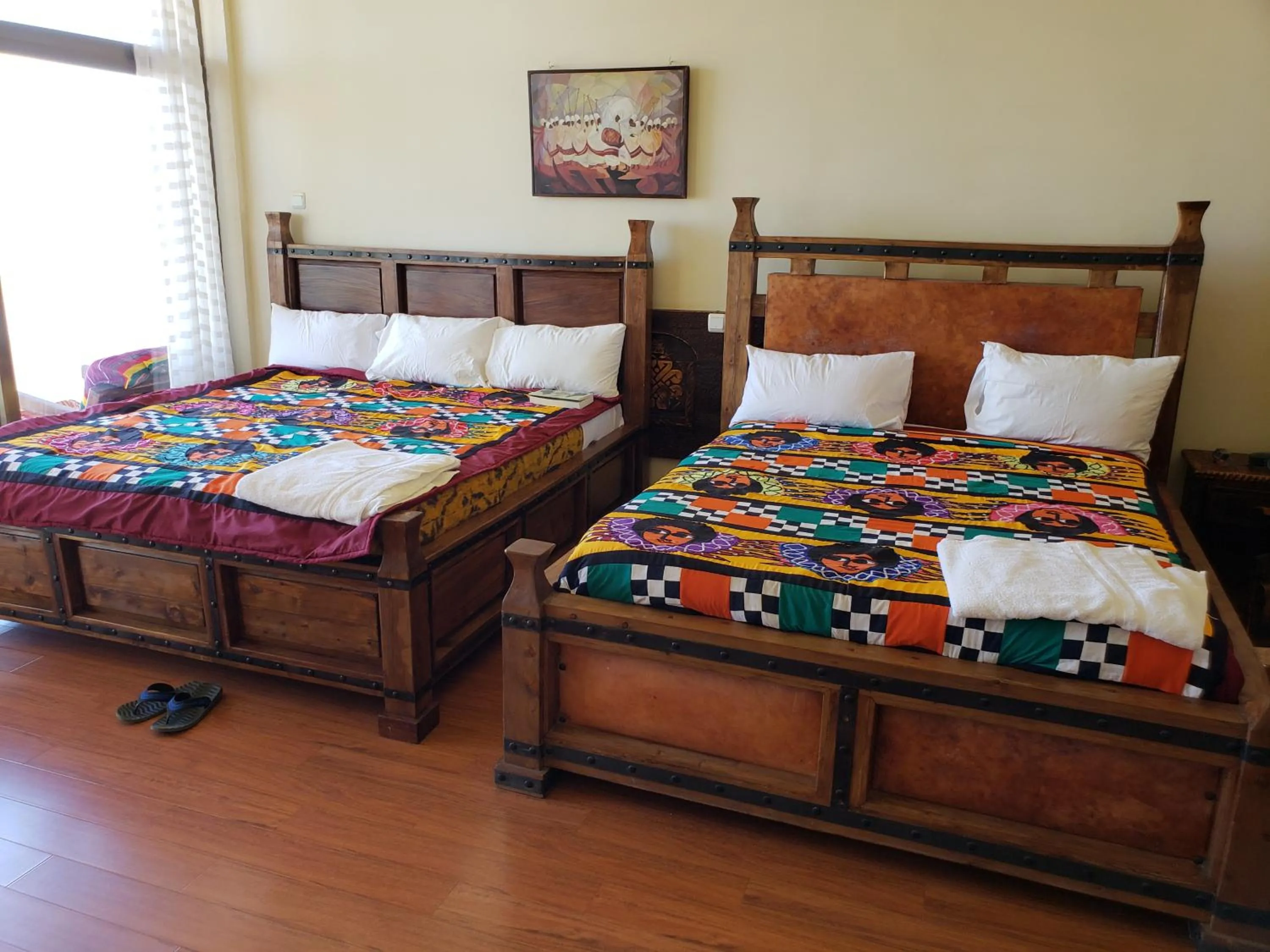 Bedroom, Bed in Top Twelve Hotel - Lalibela