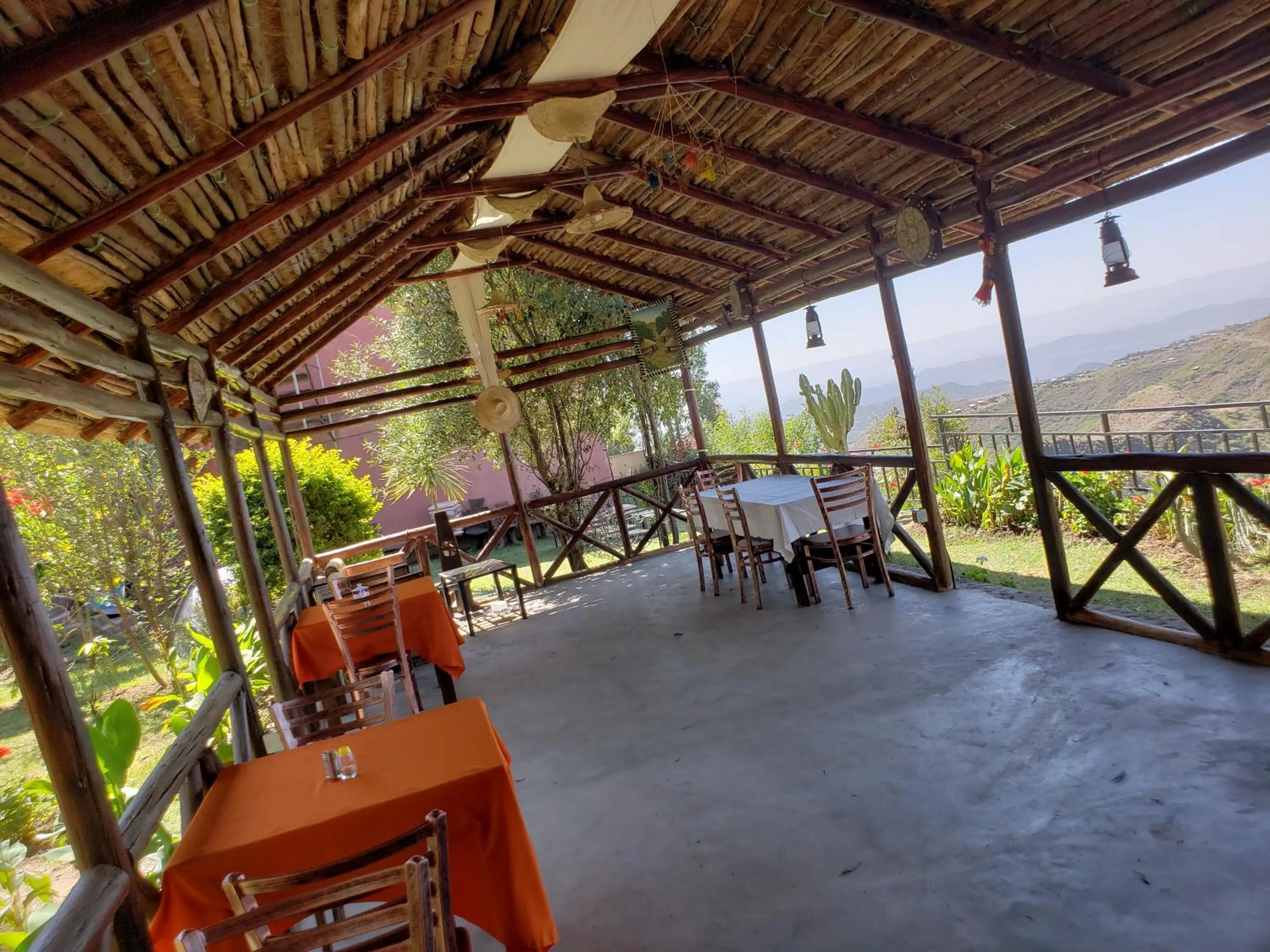 Dining area in Top Twelve Hotel - Lalibela