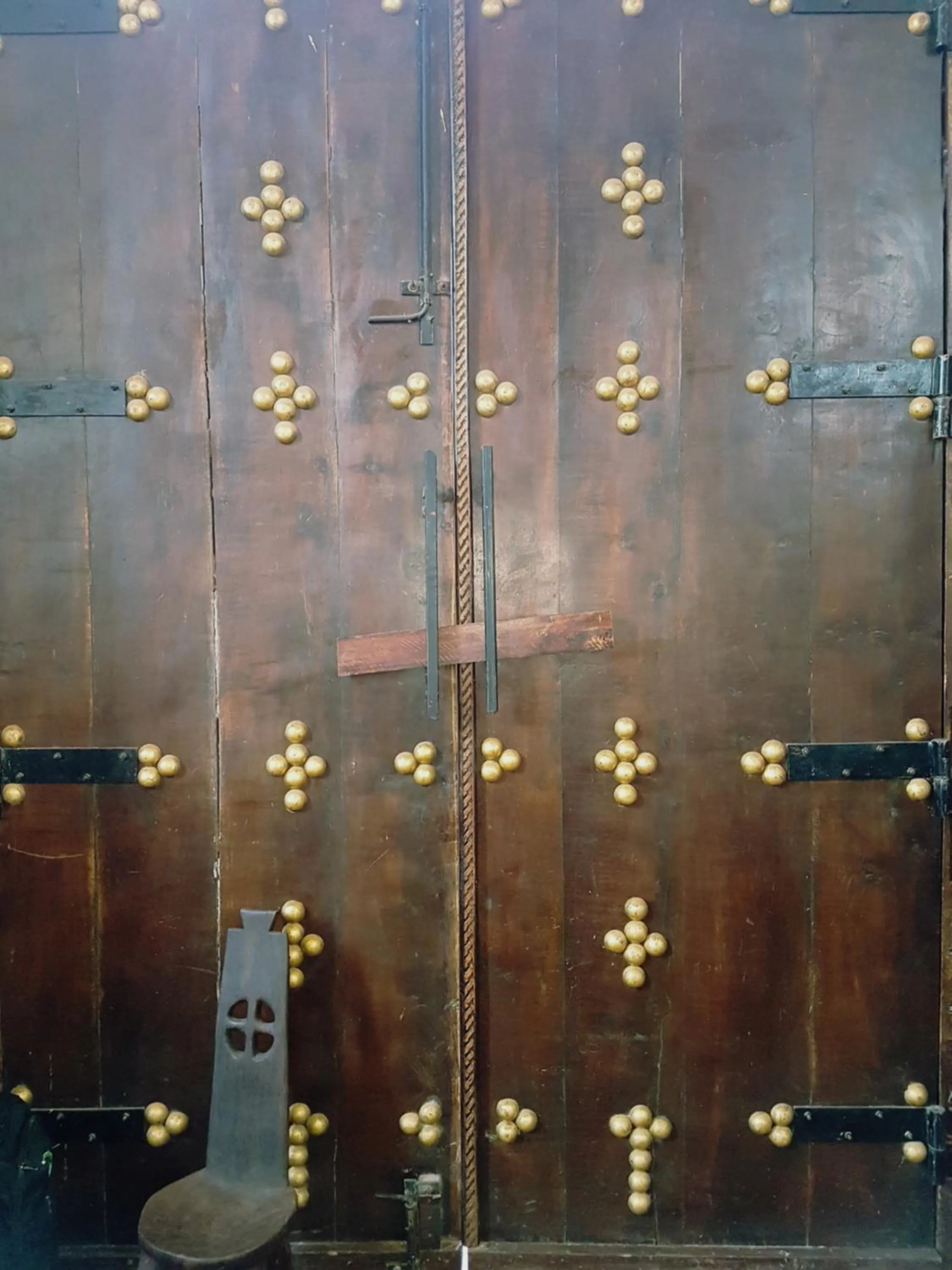 Decorative detail in Top Twelve Hotel - Lalibela