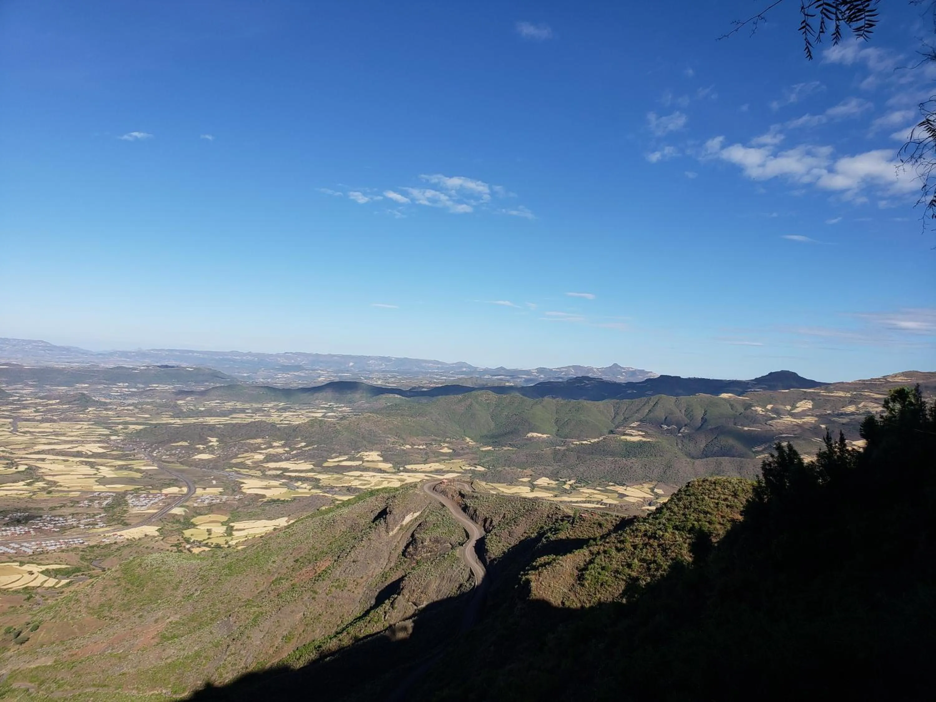 Mountain view in Top Twelve Hotel - Lalibela