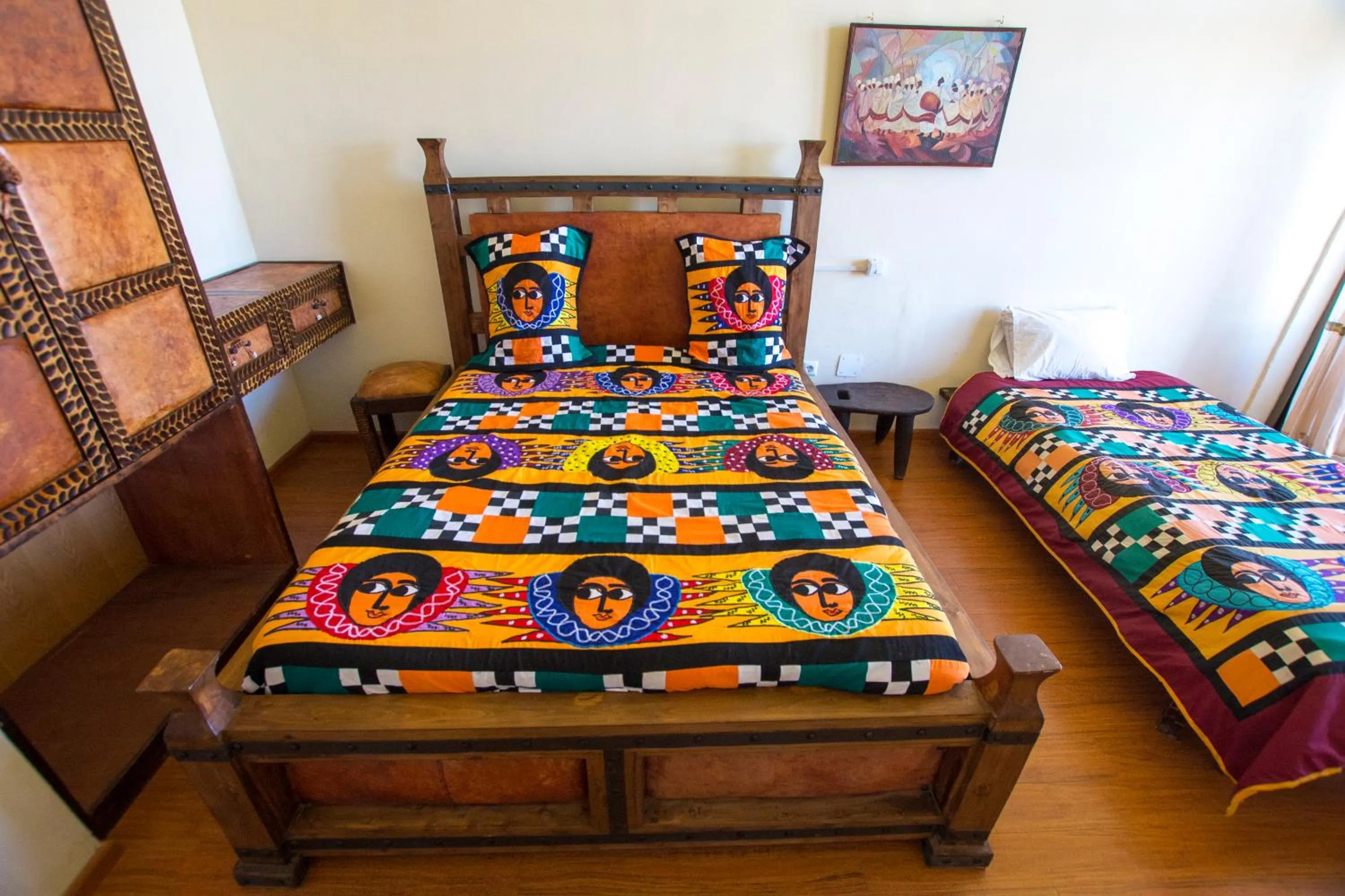 Bedroom, Bed in Top Twelve Hotel - Lalibela