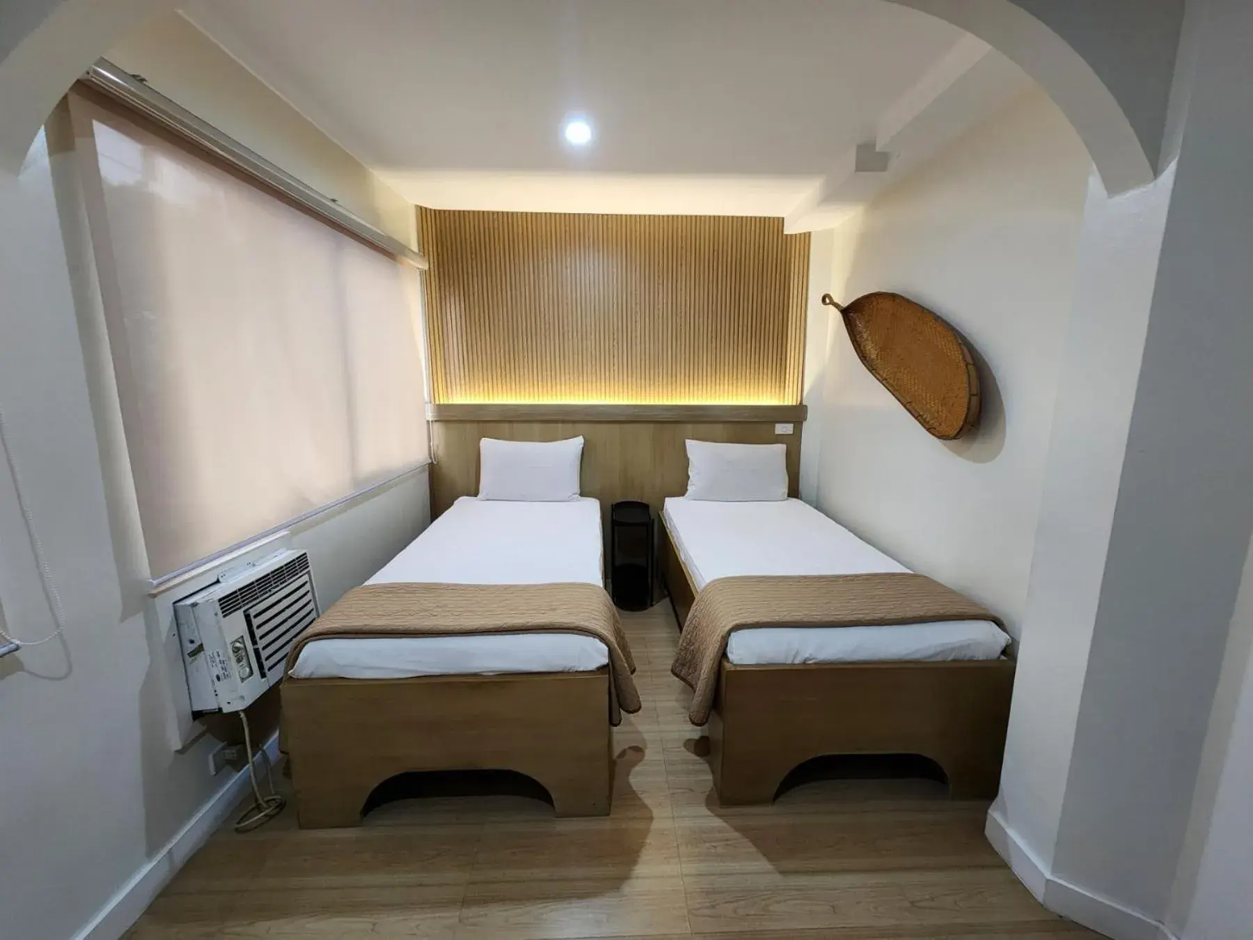 Bed in Stone House Hotel Manila Bed in Stone House Hotel Manila