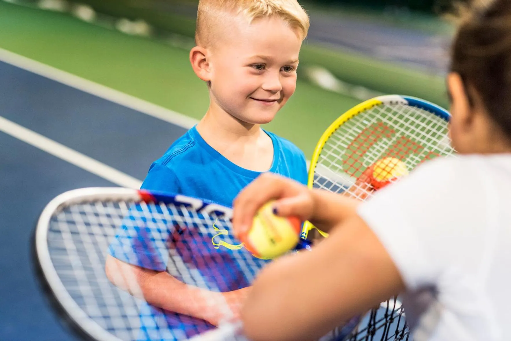 Tennis court in Best Western RC Hotel