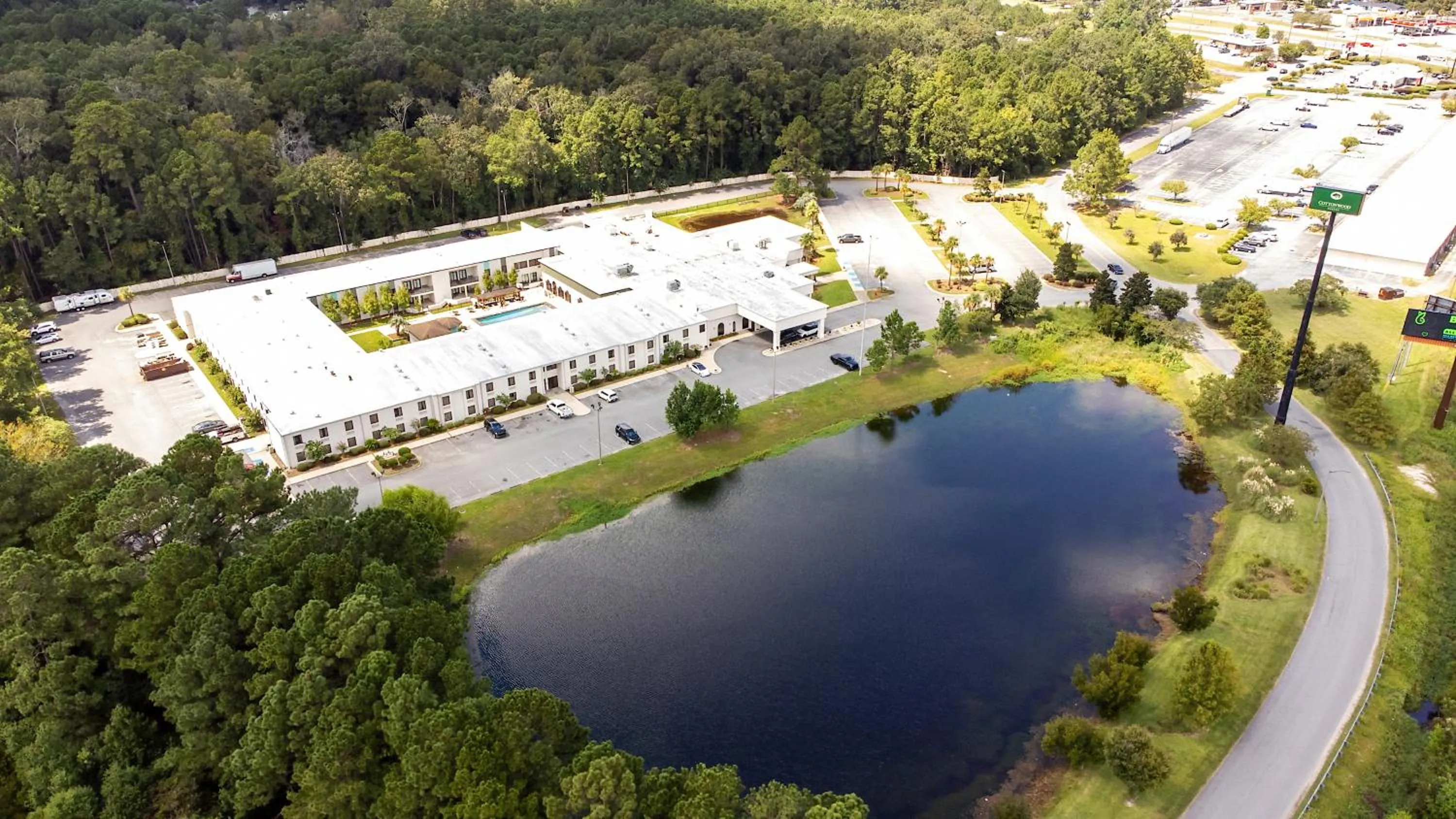 Bird's eye view in Clarks Inn Savannah Airport