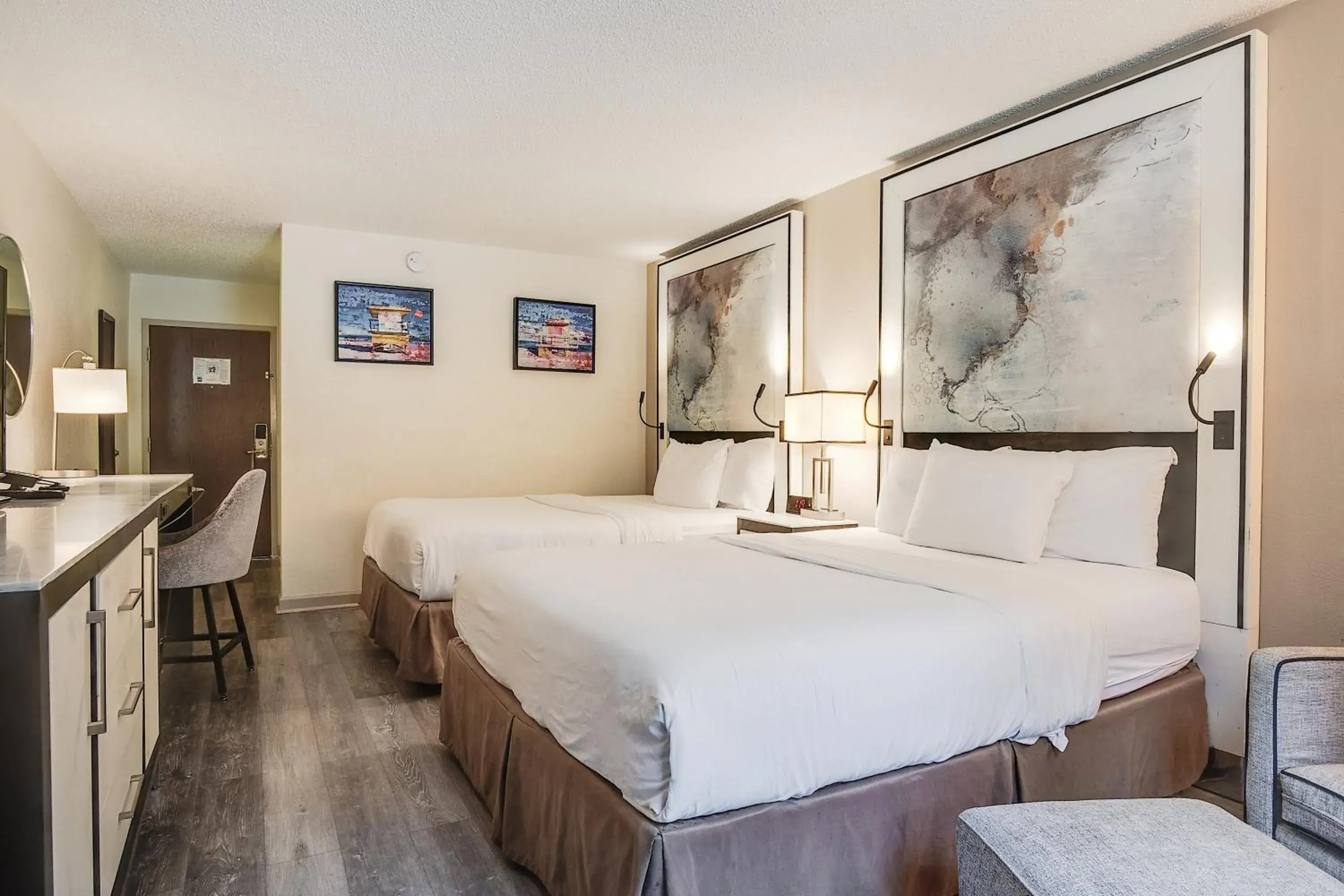 Queen Room with Two Queen Beds - Non-Smoking in Clarks Inn Savannah Airport Queen Room with Two Queen Beds - Non-Smoking in Clarks Inn Savannah Airport