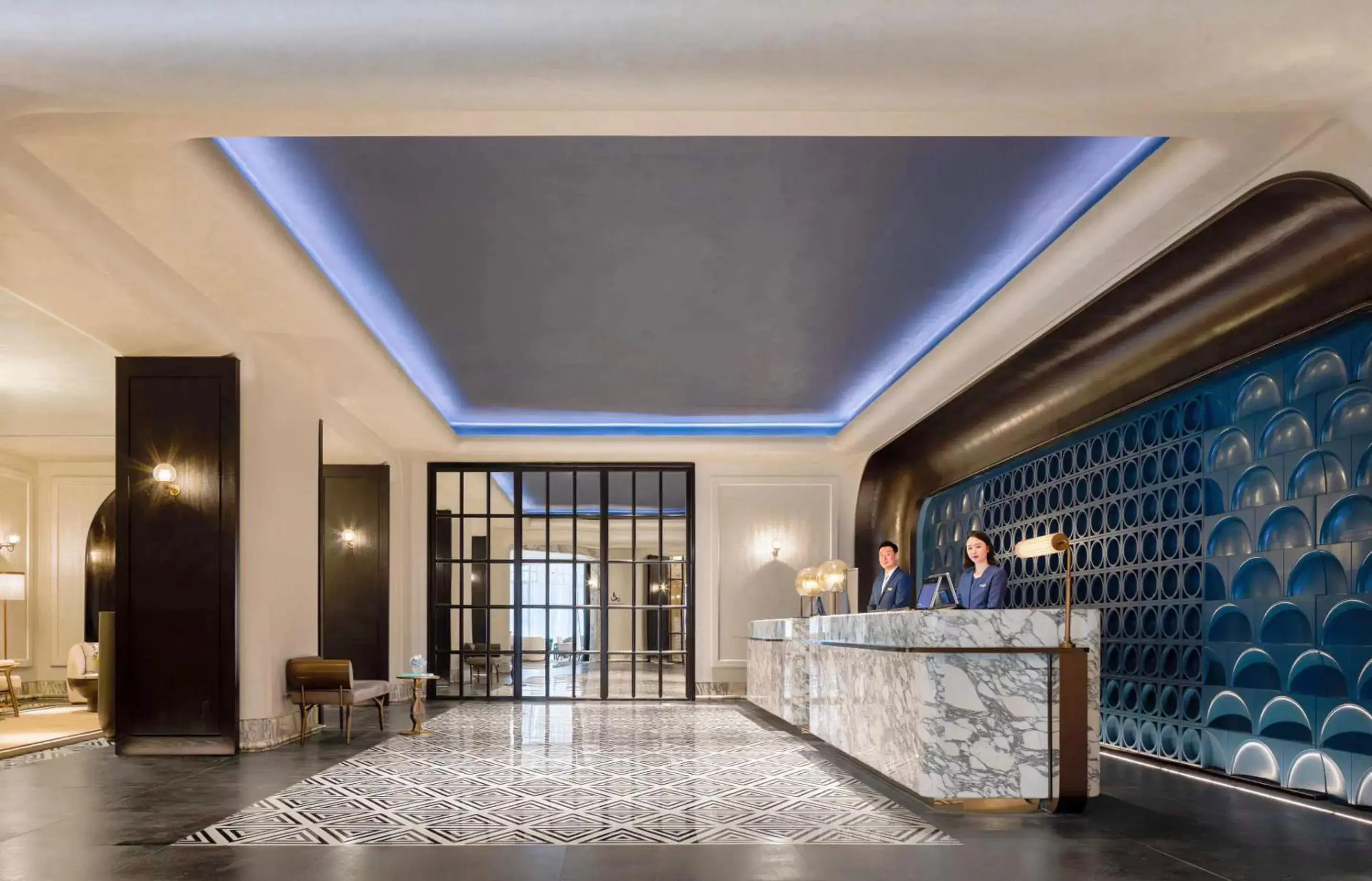 Lobby or reception in Sofitel Shanghai North Bund Lobby or reception in Sofitel Shanghai North Bund