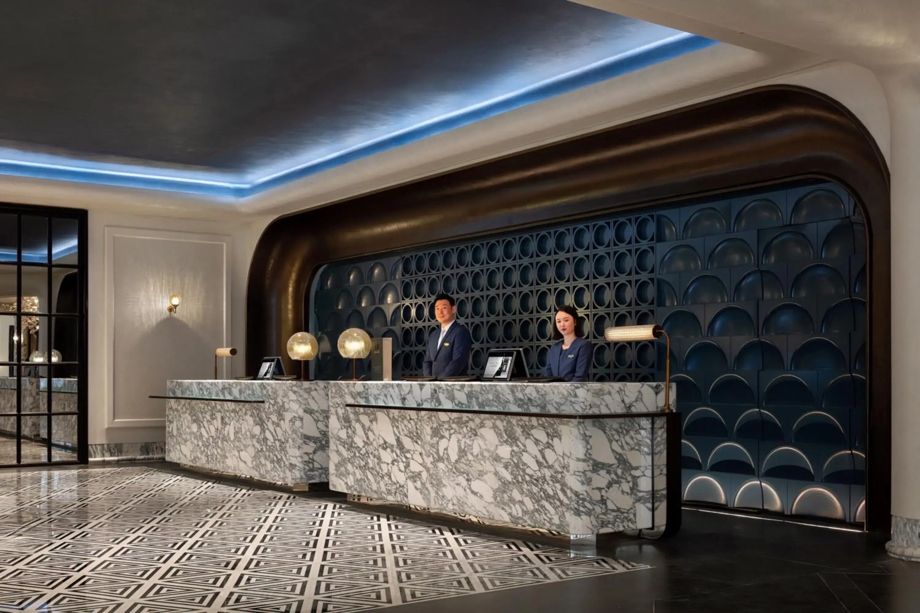 Lobby or reception in Sofitel Shanghai North Bund Lobby or reception in Sofitel Shanghai North Bund