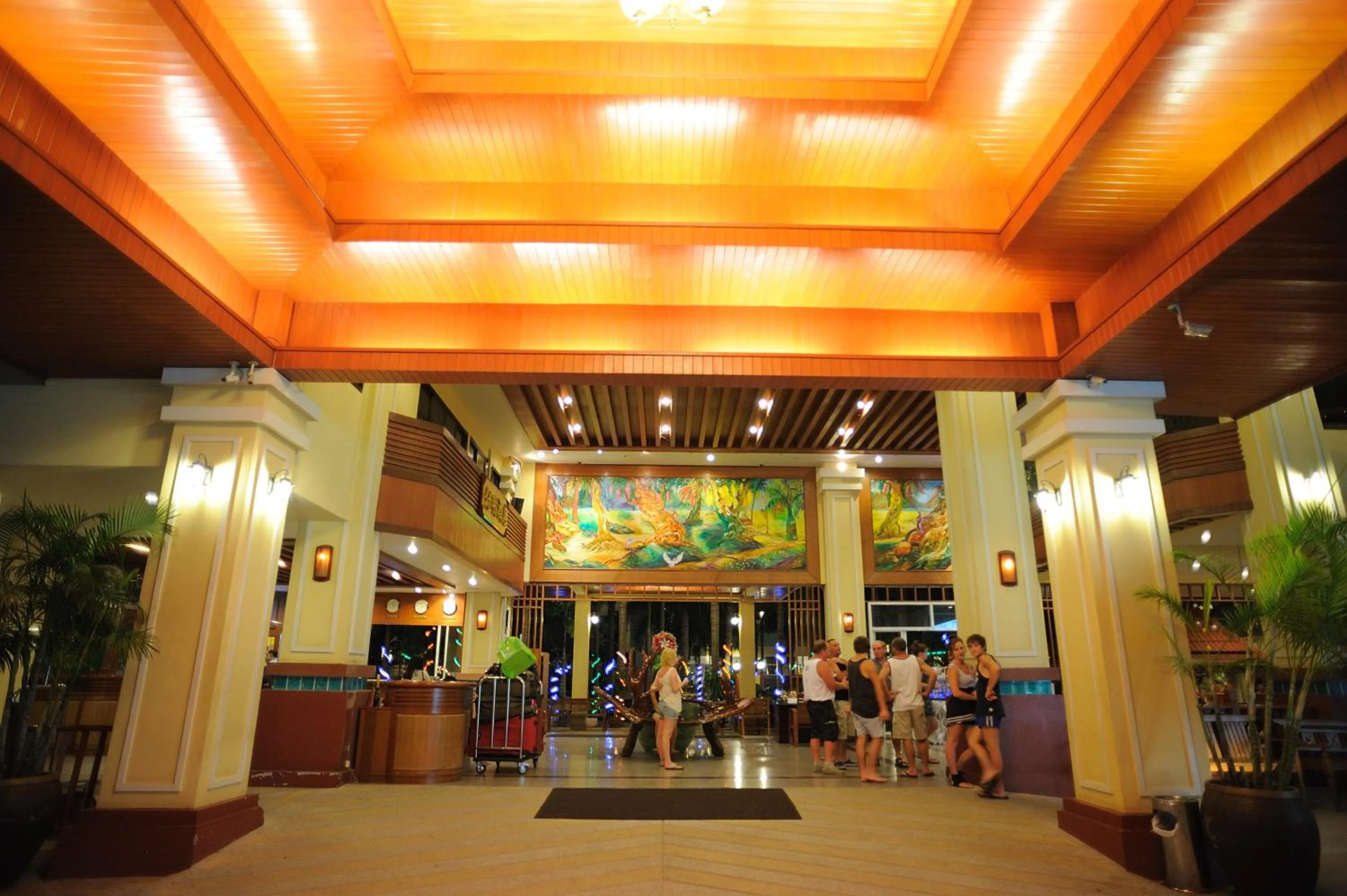 Lobby or reception in Bauman Grand