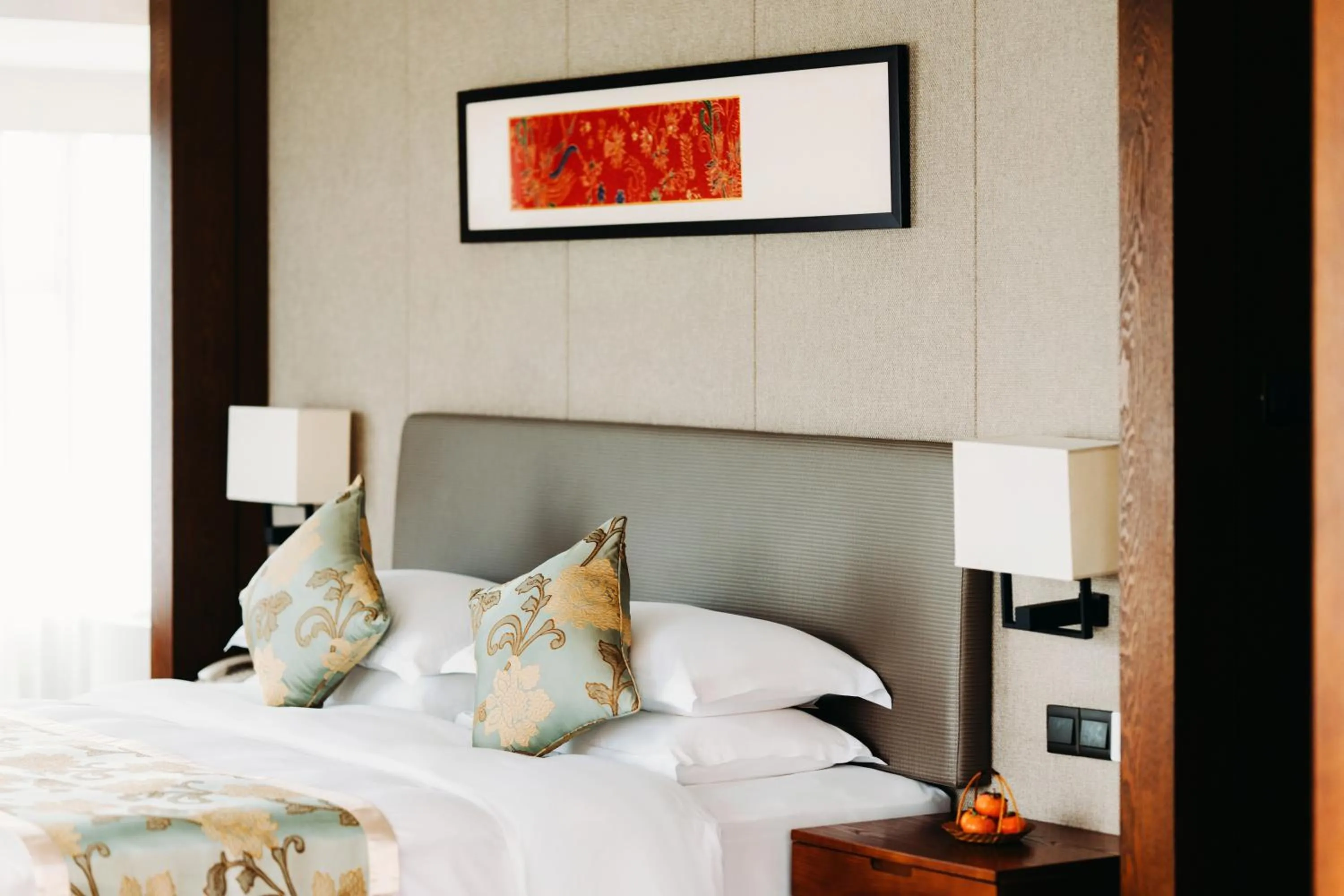 Bed in SSAW Boutique Hotel Hangzhou Wildwind