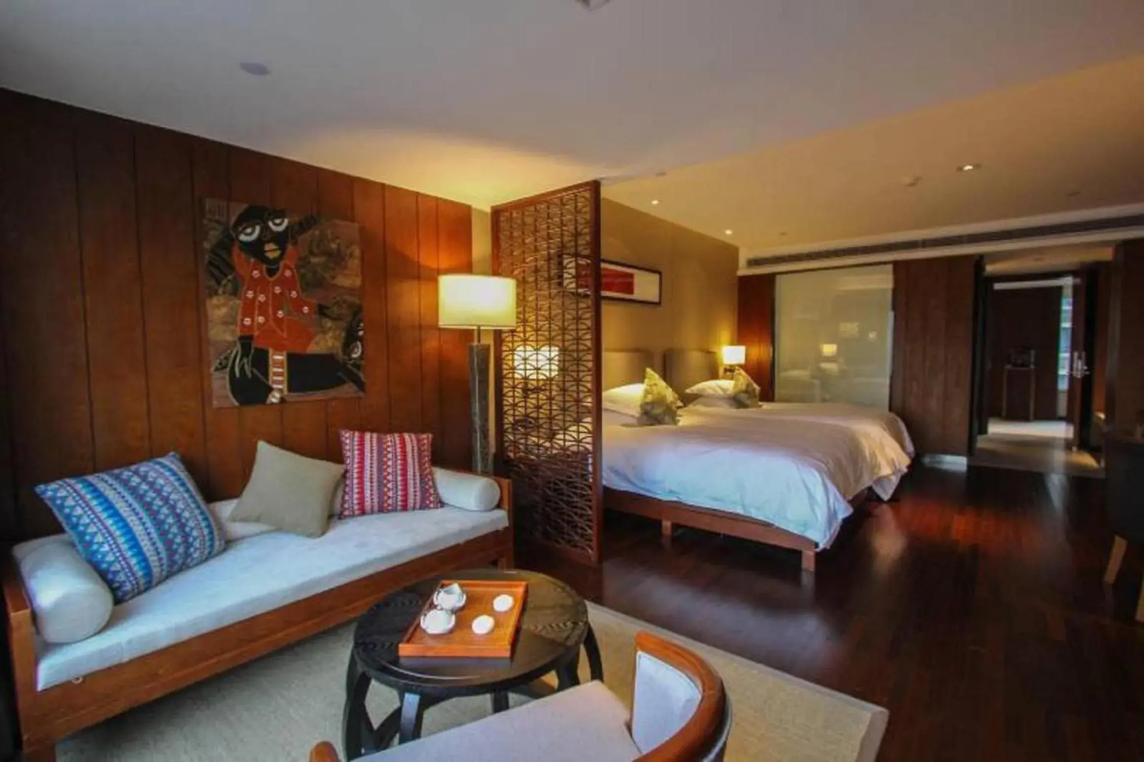 Bed in SSAW Boutique Hotel Hangzhou Wildwind Bed in SSAW Boutique Hotel Hangzhou Wildwind
