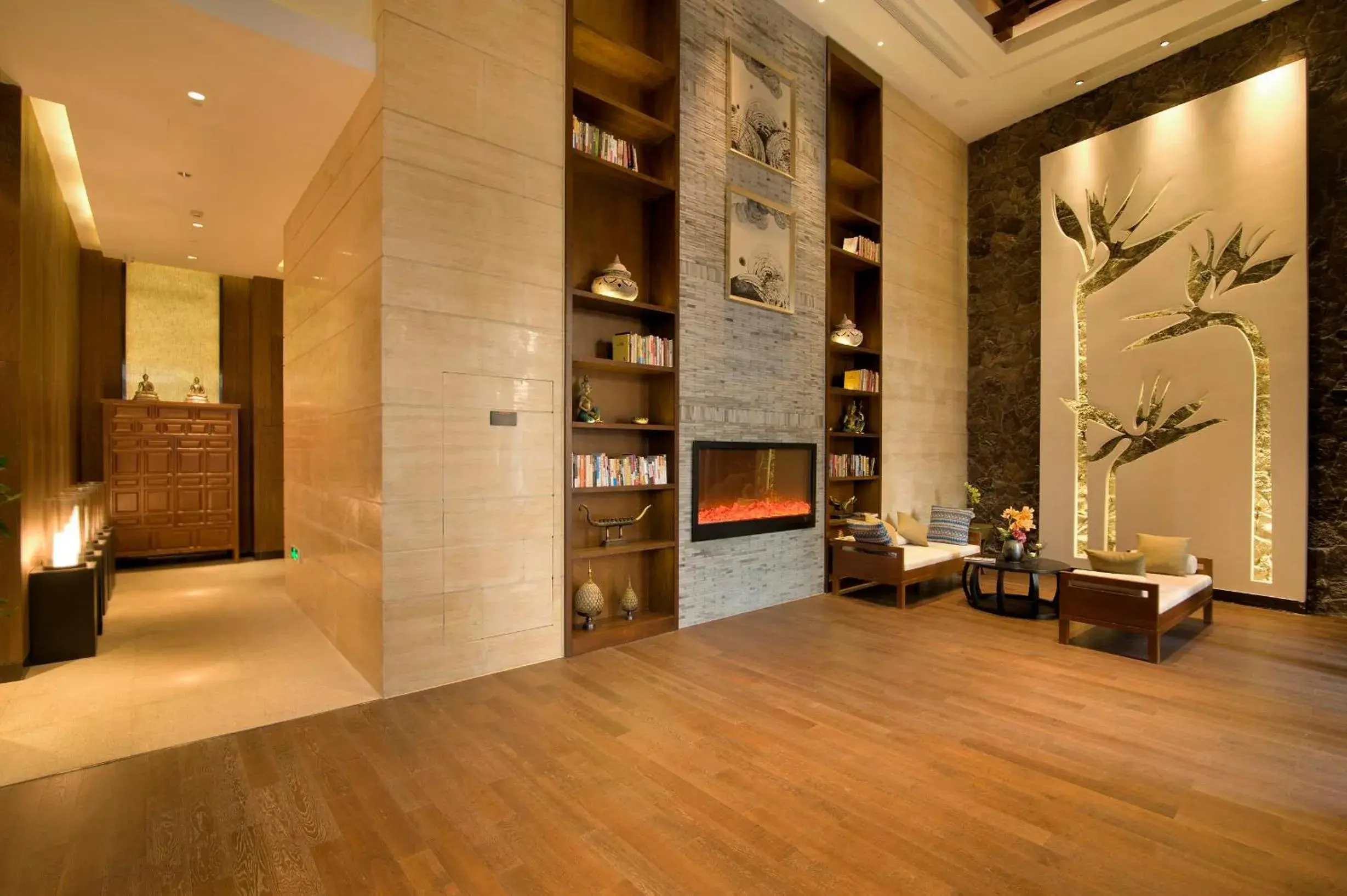 Lobby or reception in SSAW Boutique Hotel Hangzhou Wildwind Lobby or reception in SSAW Boutique Hotel Hangzhou Wildwind