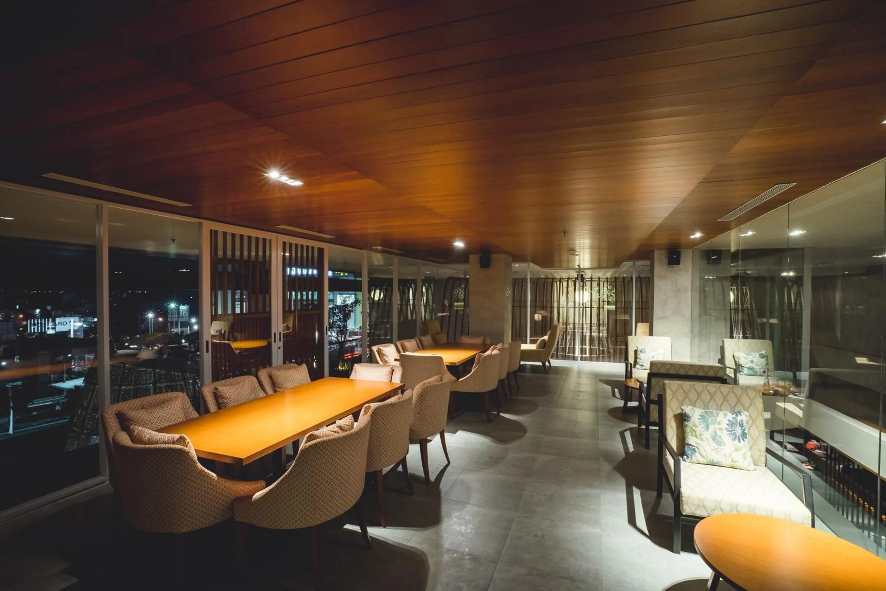 Seating area in The Margo Hotel