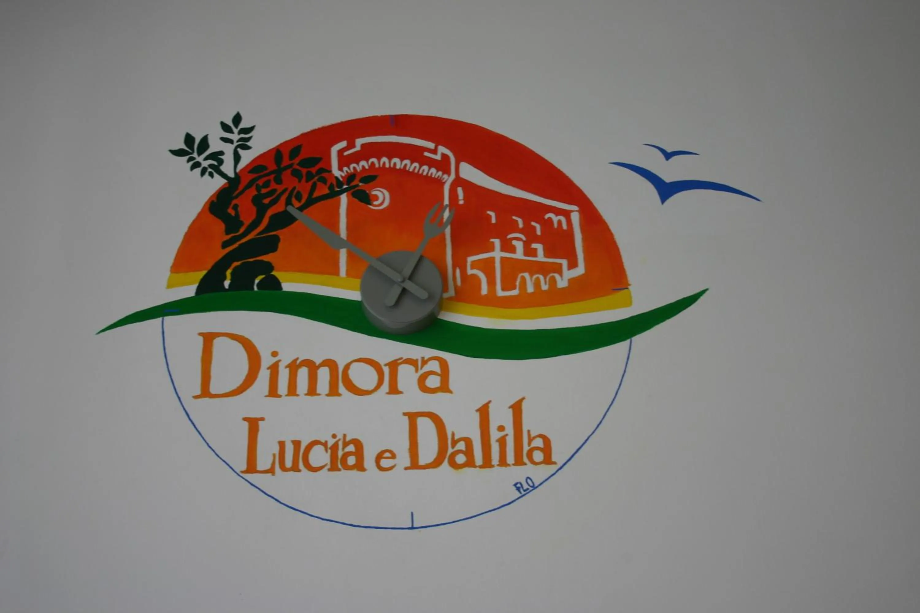 Decorative detail in B&B Dimora Lucia e Dalila