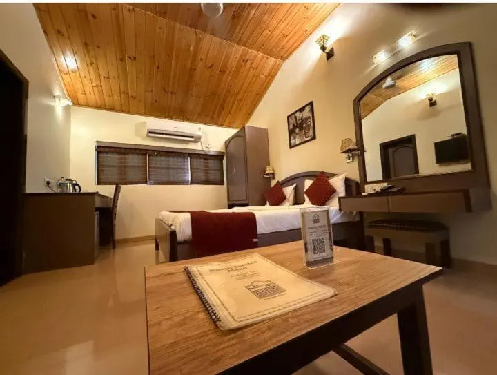 Bed in Hotel Beach Garden