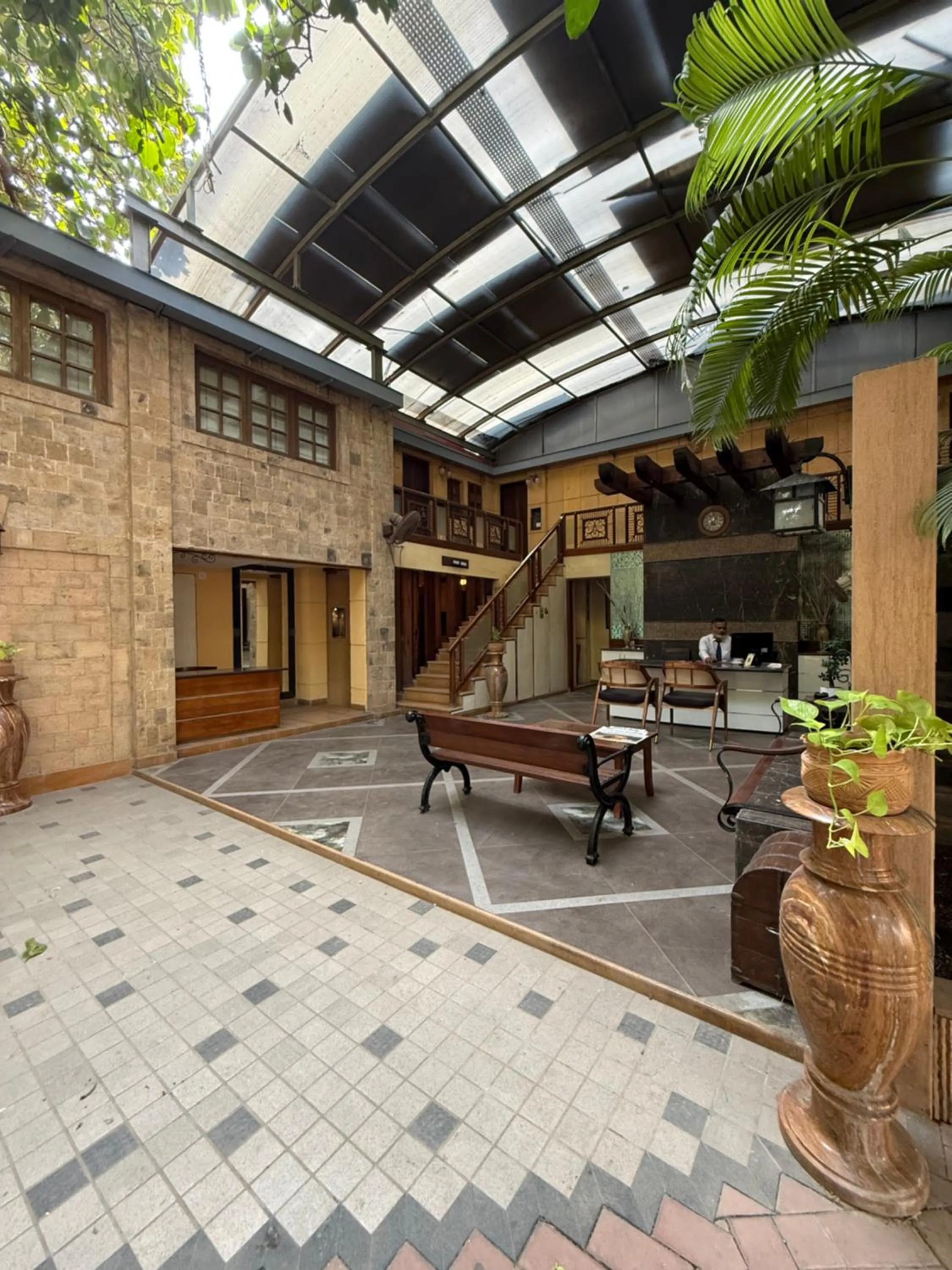 Lobby or reception in Hotel Beach Garden