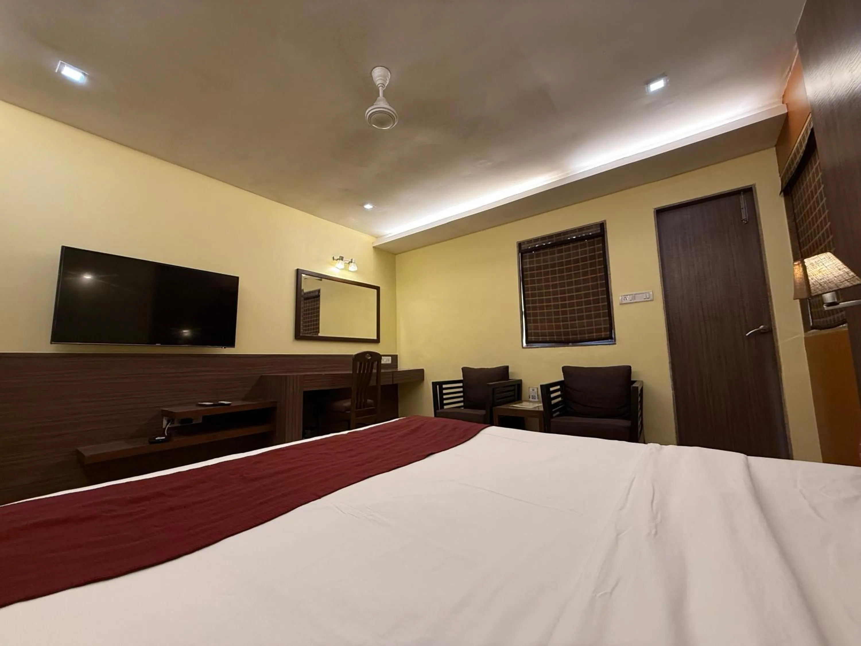 Bed in Hotel Beach Garden