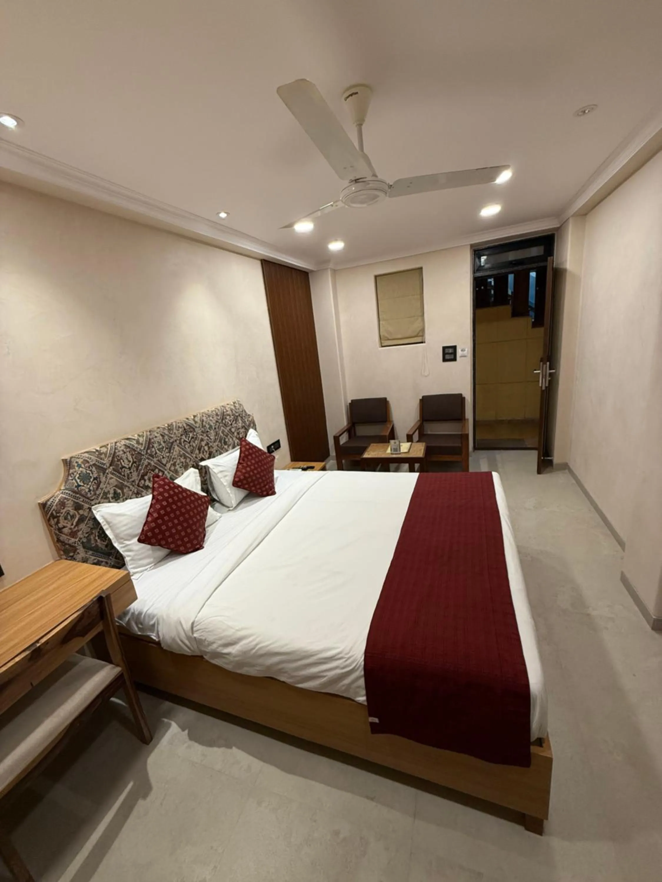 Bed in Hotel Beach Garden