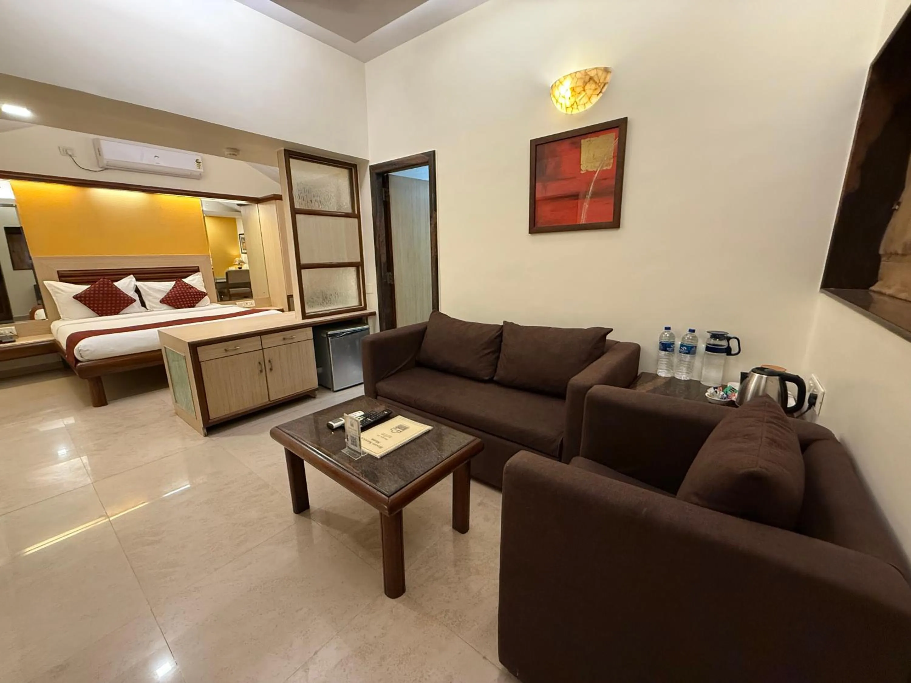 Living room in Hotel Beach Garden