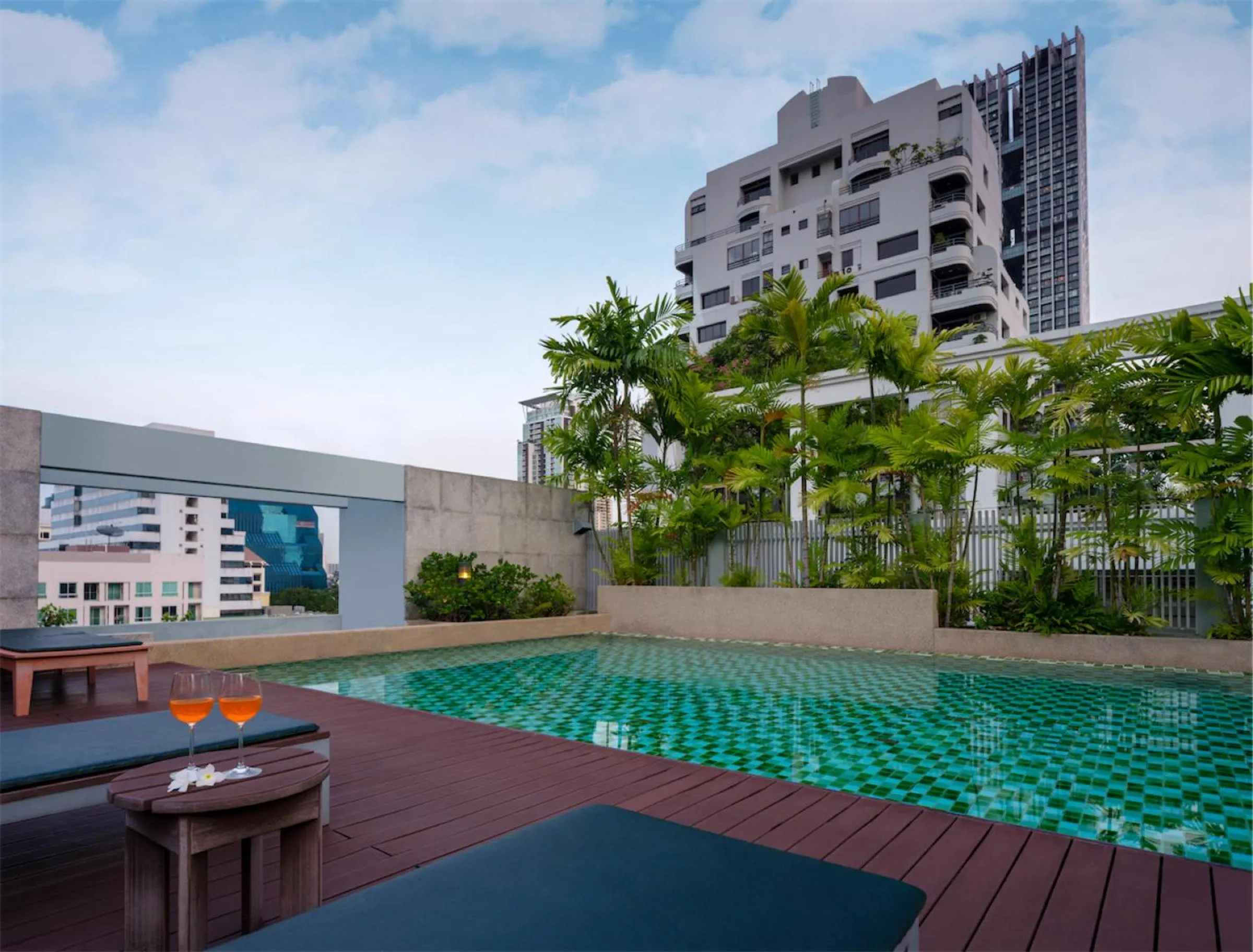 Swimming pool in Silom Lofts