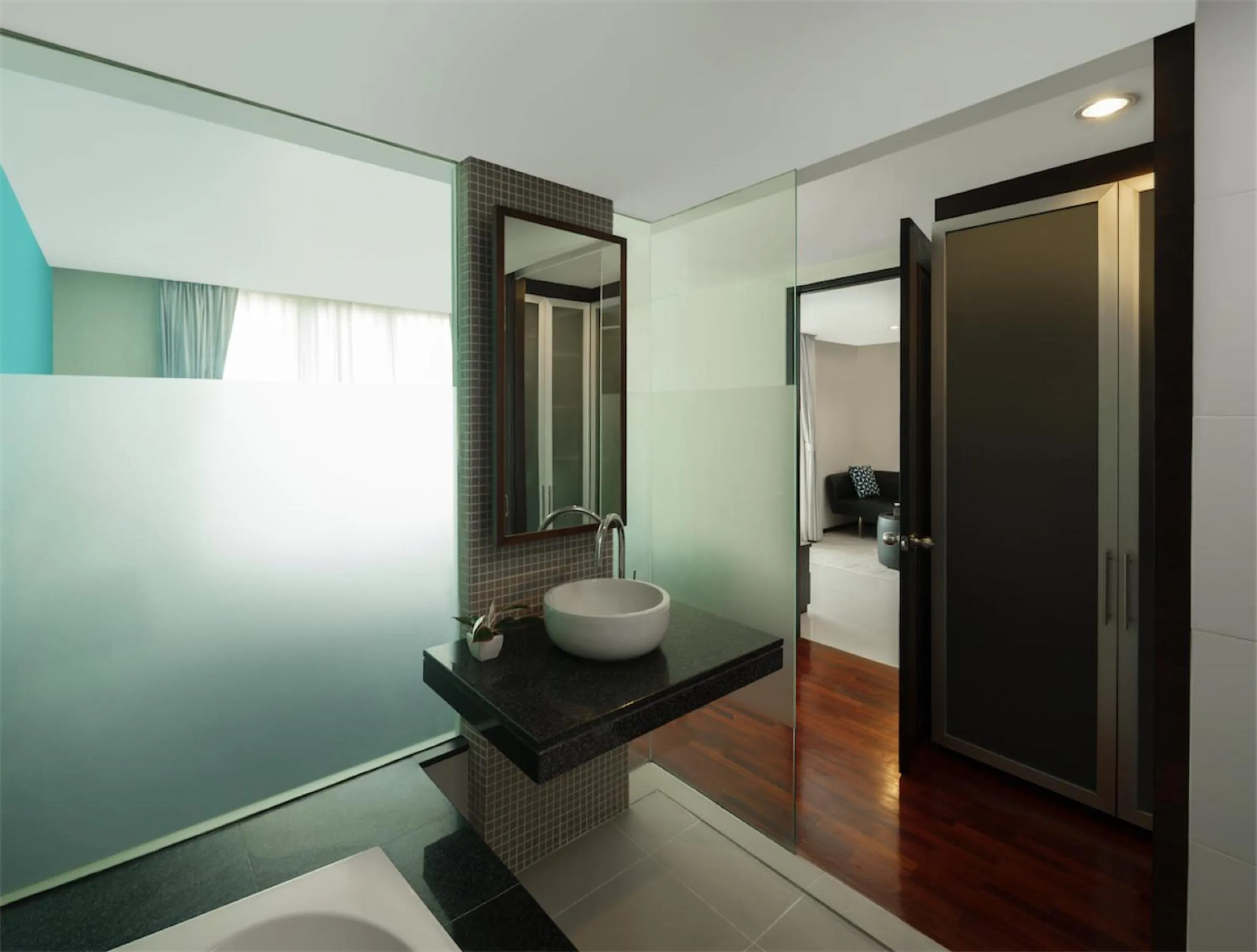 Bathroom in Silom Lofts