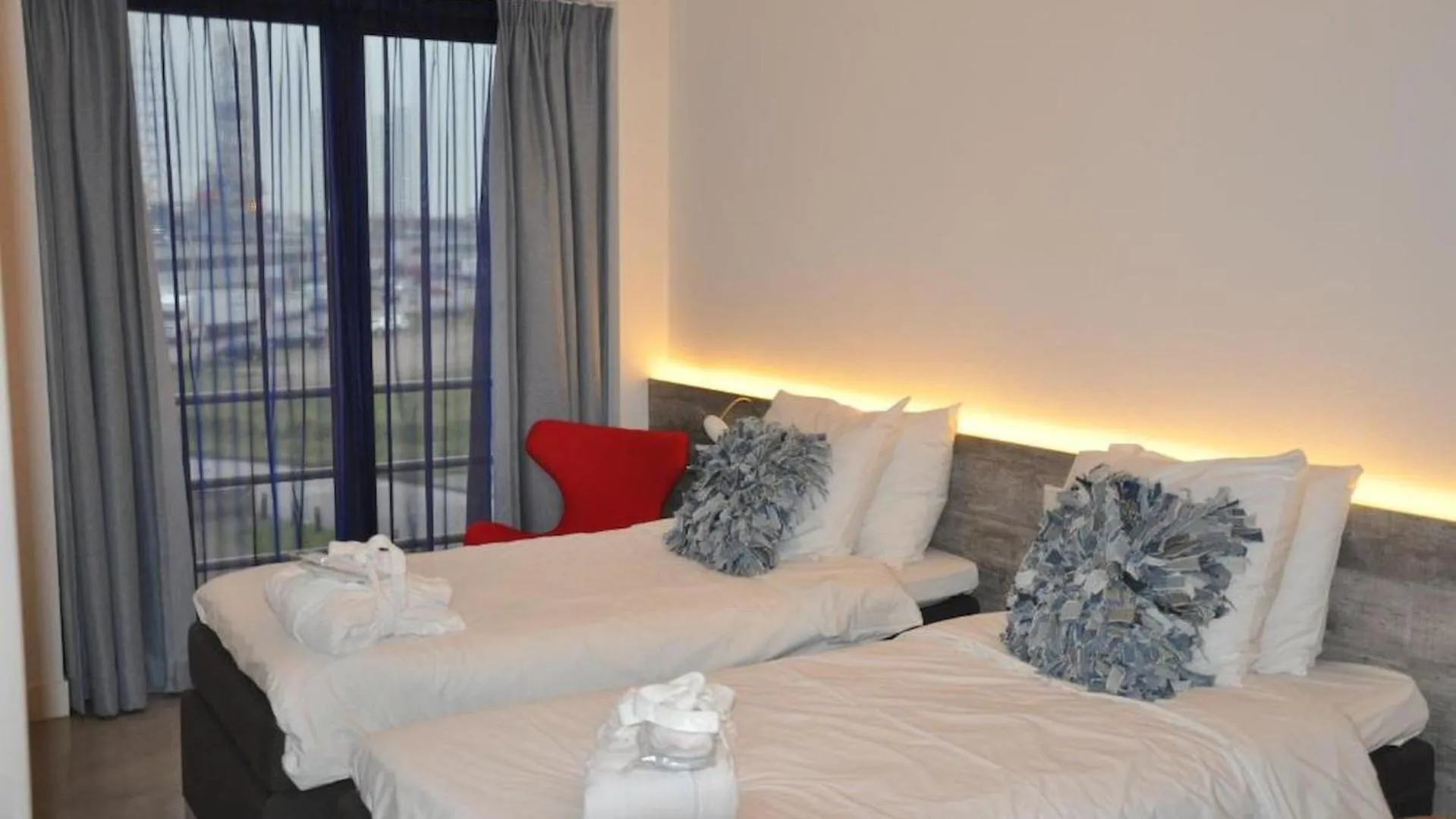 Bedroom, Bed in Hotel Rauw aan de Kade