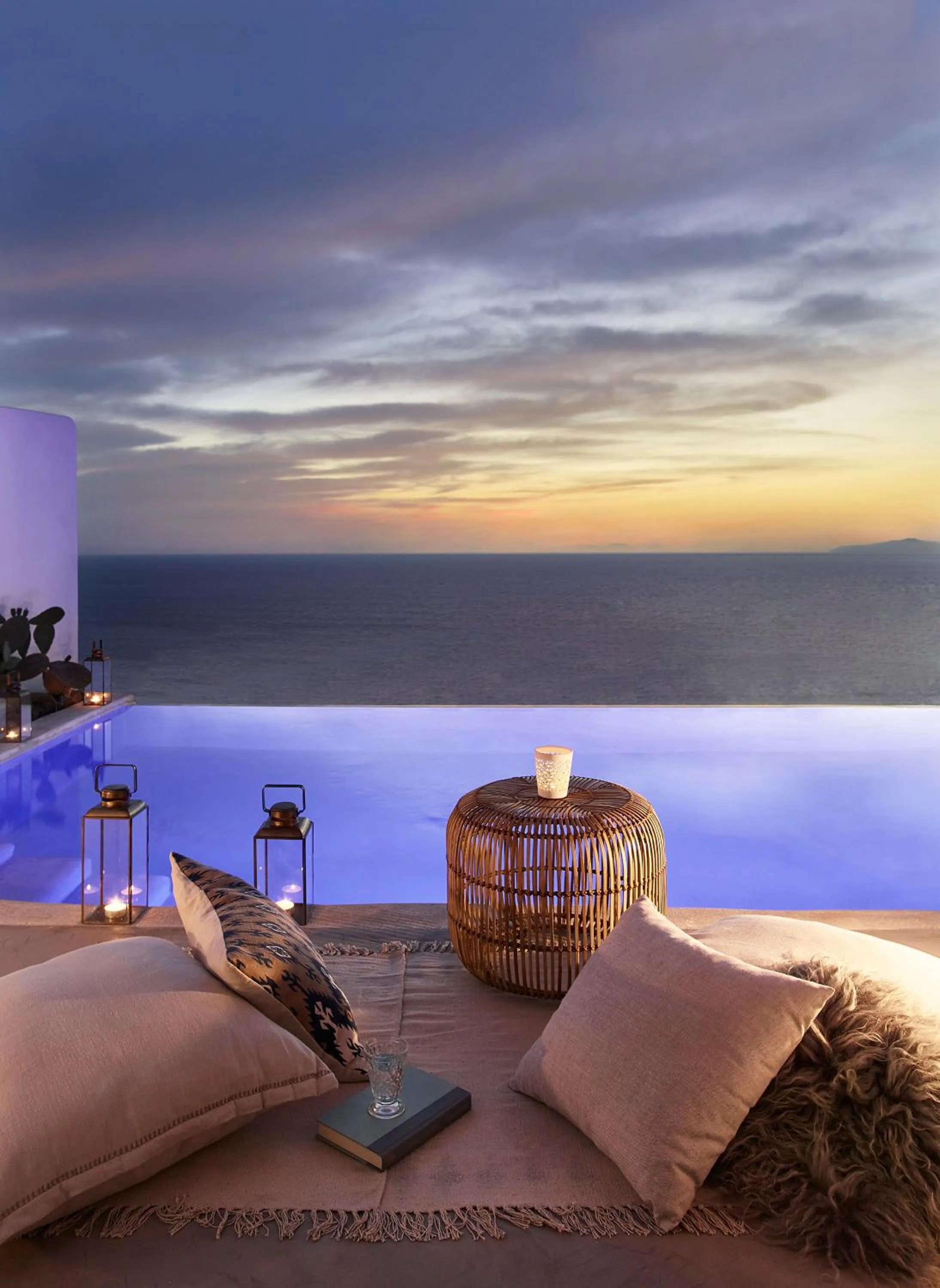 Sea view in Santo Pure Oia Suites & Villas