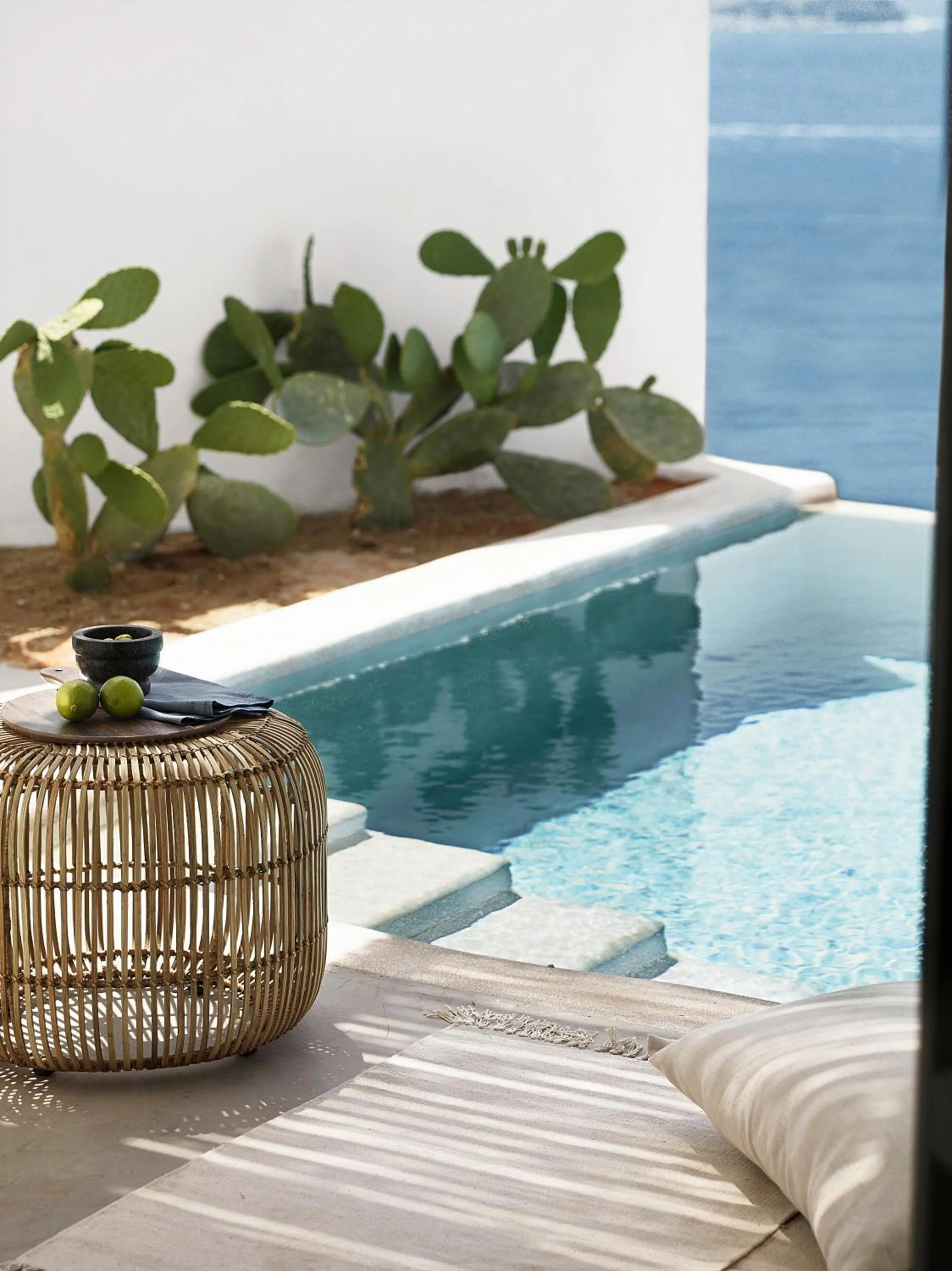 Decorative detail in Santo Pure Oia Suites & Villas