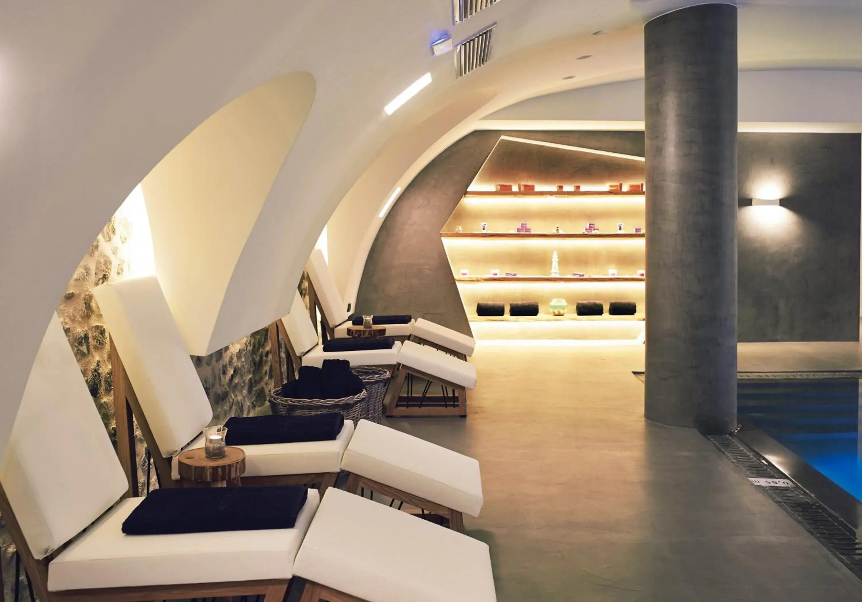 Spa and wellness centre/facilities in Santo Pure Oia Suites & Villas Spa and wellness centre/facilities in Santo Pure Oia Suites & Villas