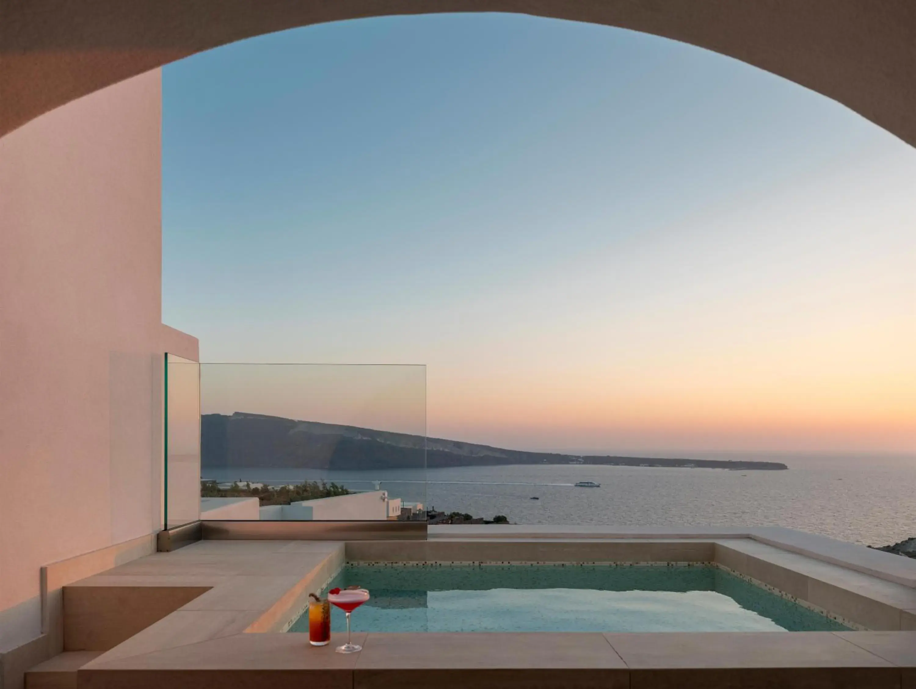 Sunset & Sea View Suite with Jacuzzi in Santo Pure Oia Suites & Villas Sunset & Sea View Suite with Jacuzzi in Santo Pure Oia Suites & Villas