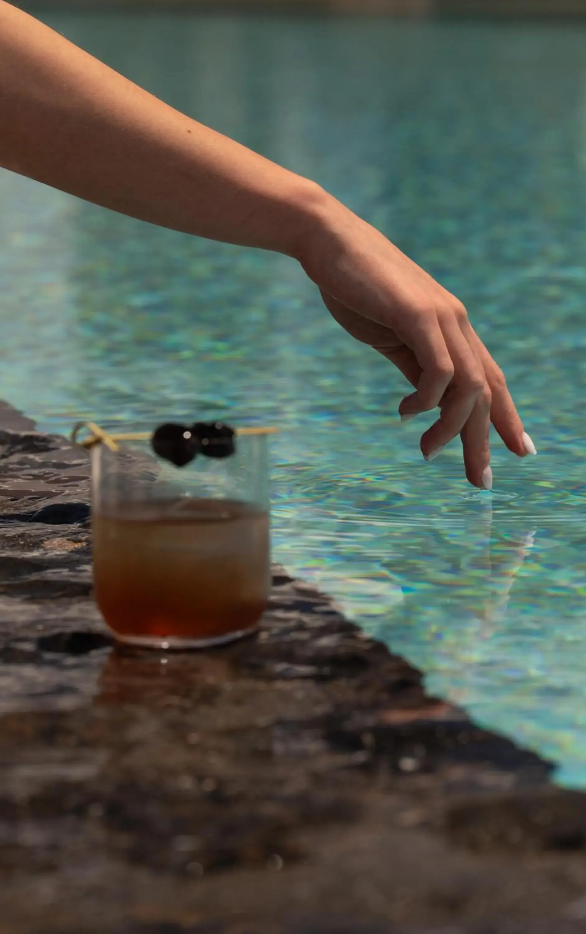 Lounge or bar in Santo Pure Oia Suites & Villas Lounge or bar in Santo Pure Oia Suites & Villas