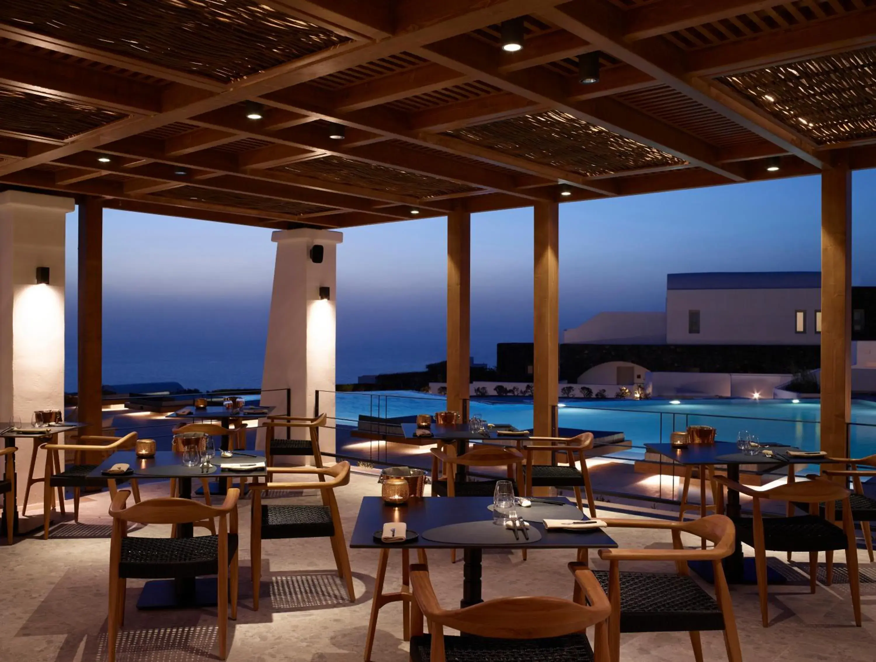 Restaurant/places to eat in Santo Pure Oia Suites & Villas Restaurant/places to eat in Santo Pure Oia Suites & Villas