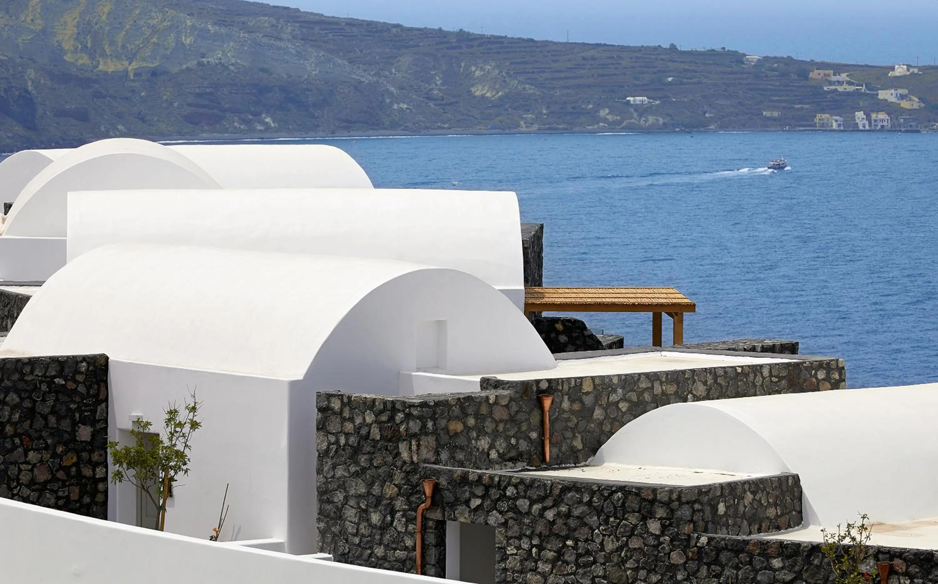 Sea view in Santo Pure Oia Suites & Villas