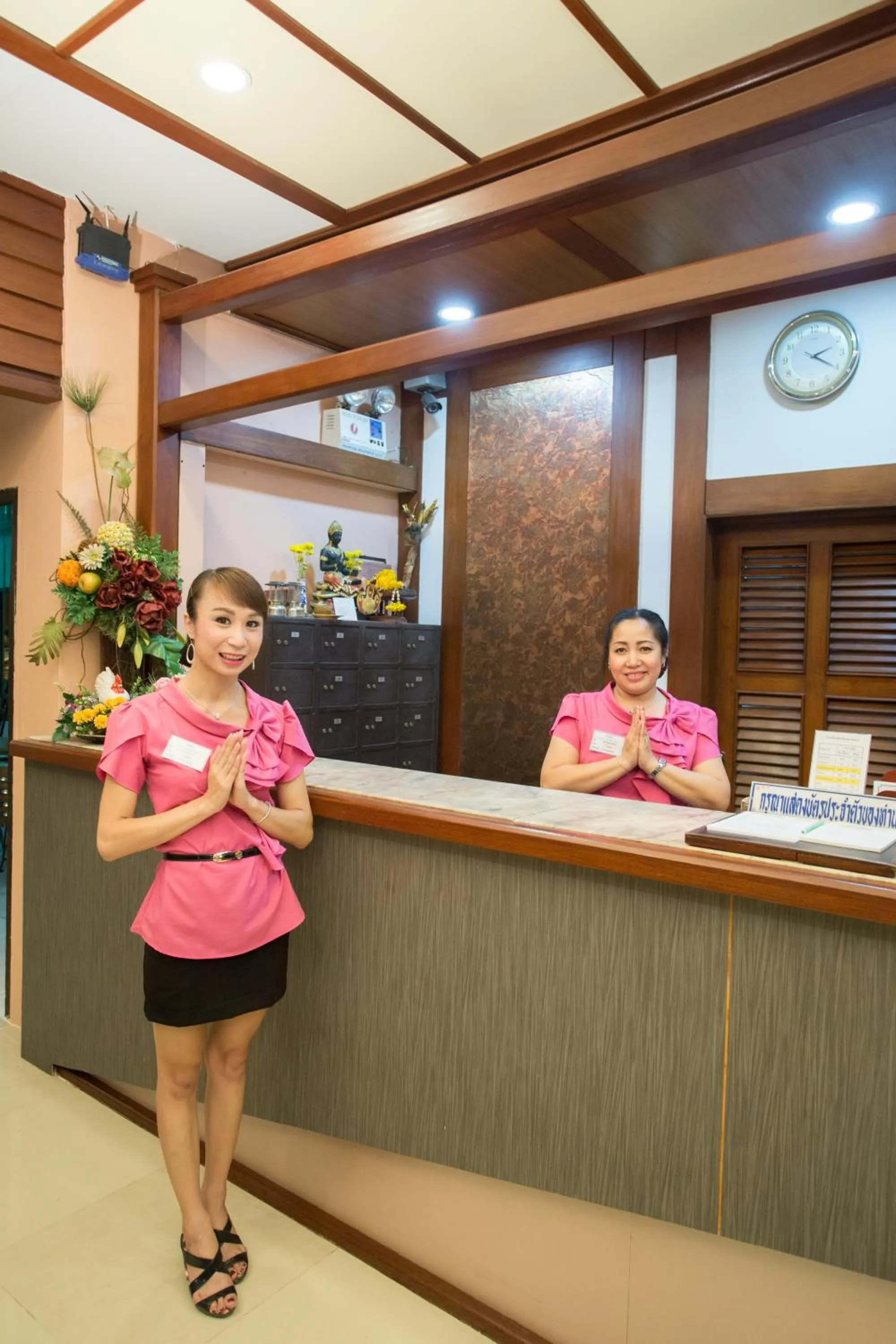 Staff in Asia Lampang Hotel