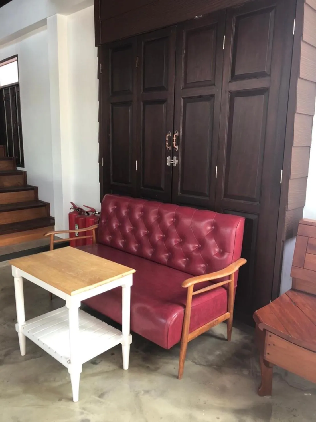 Living room in Bluefin Guesthouse