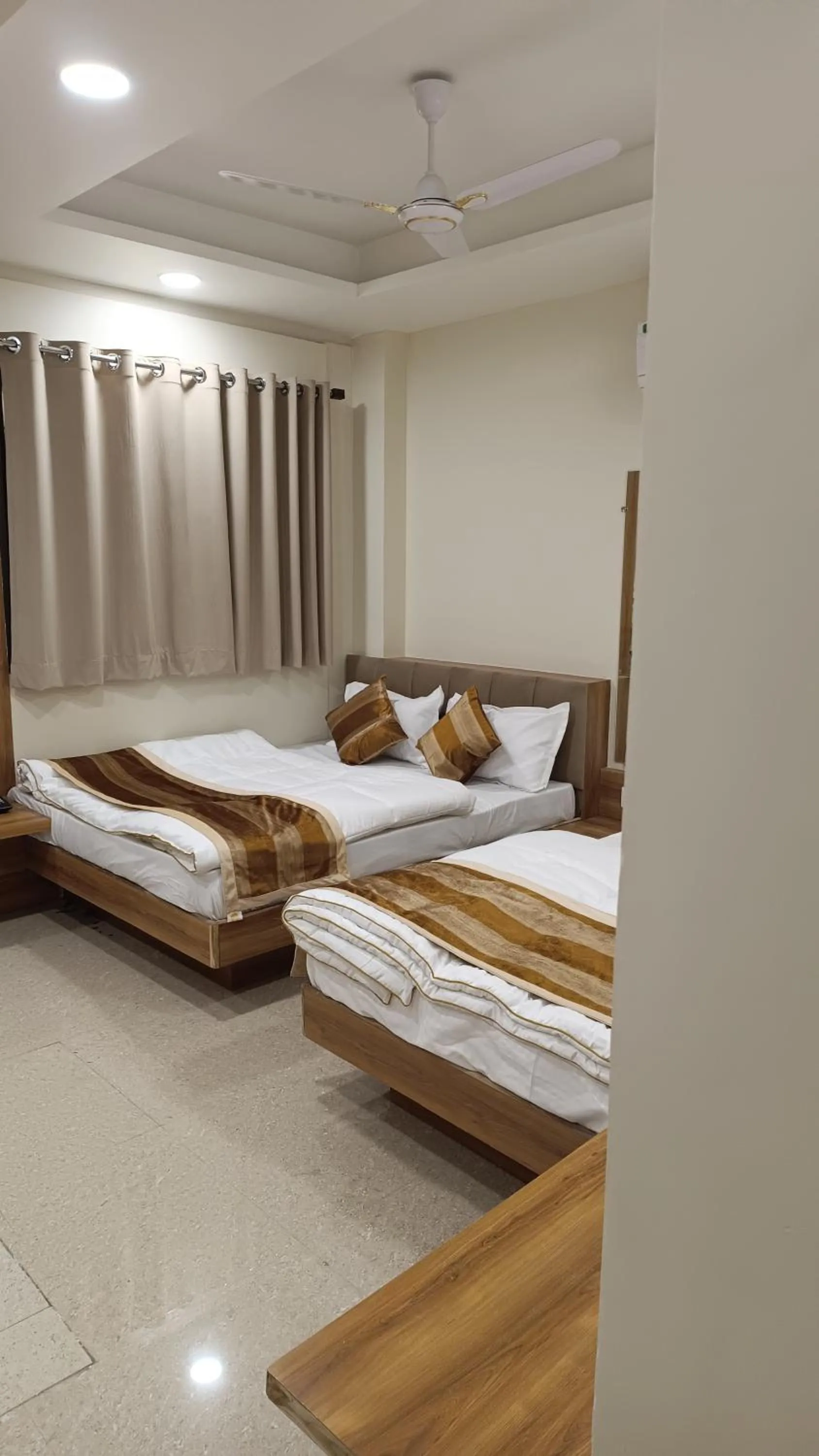 Bed in ShyamRaj Hotel