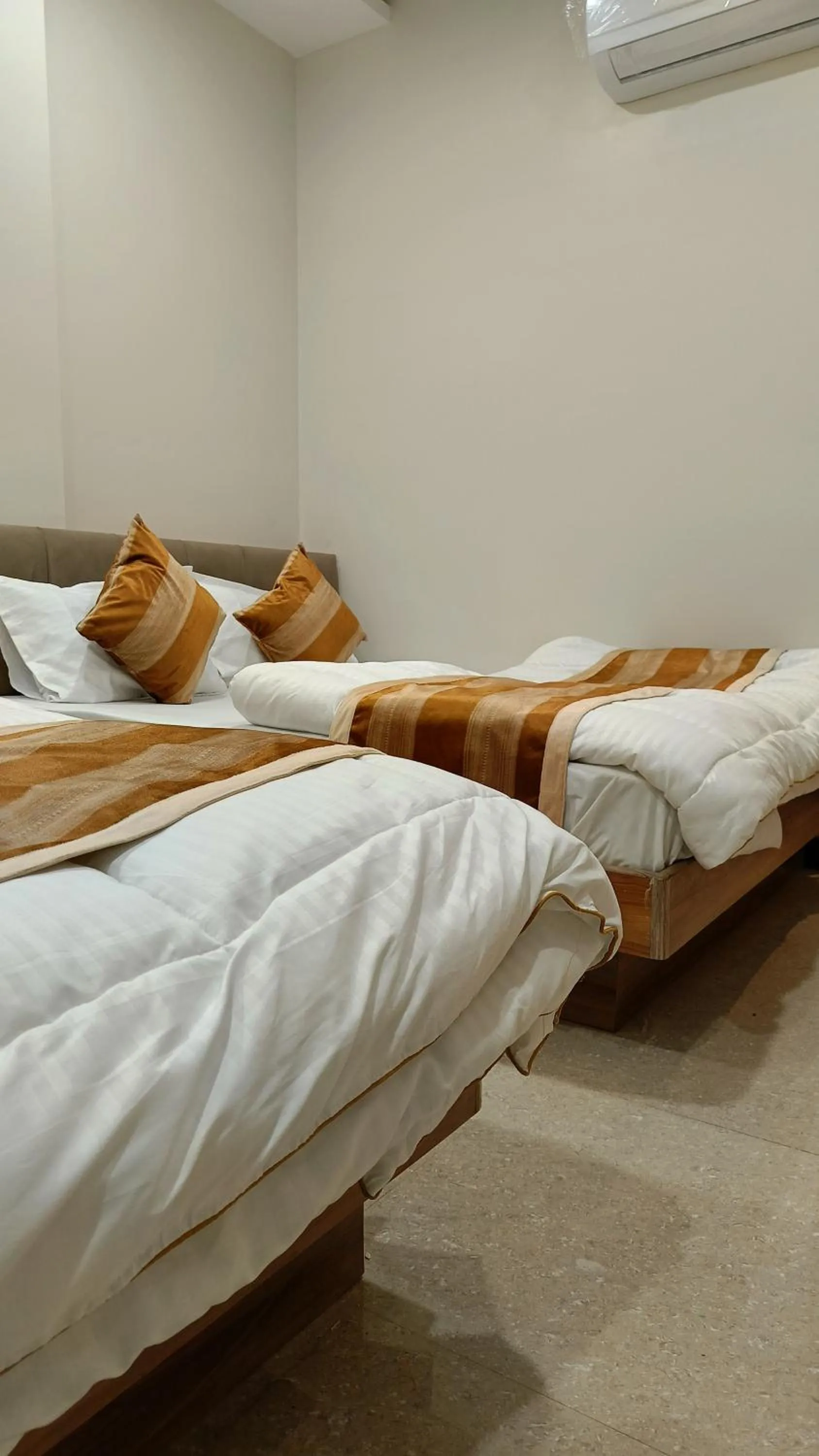 Bed in ShyamRaj Hotel