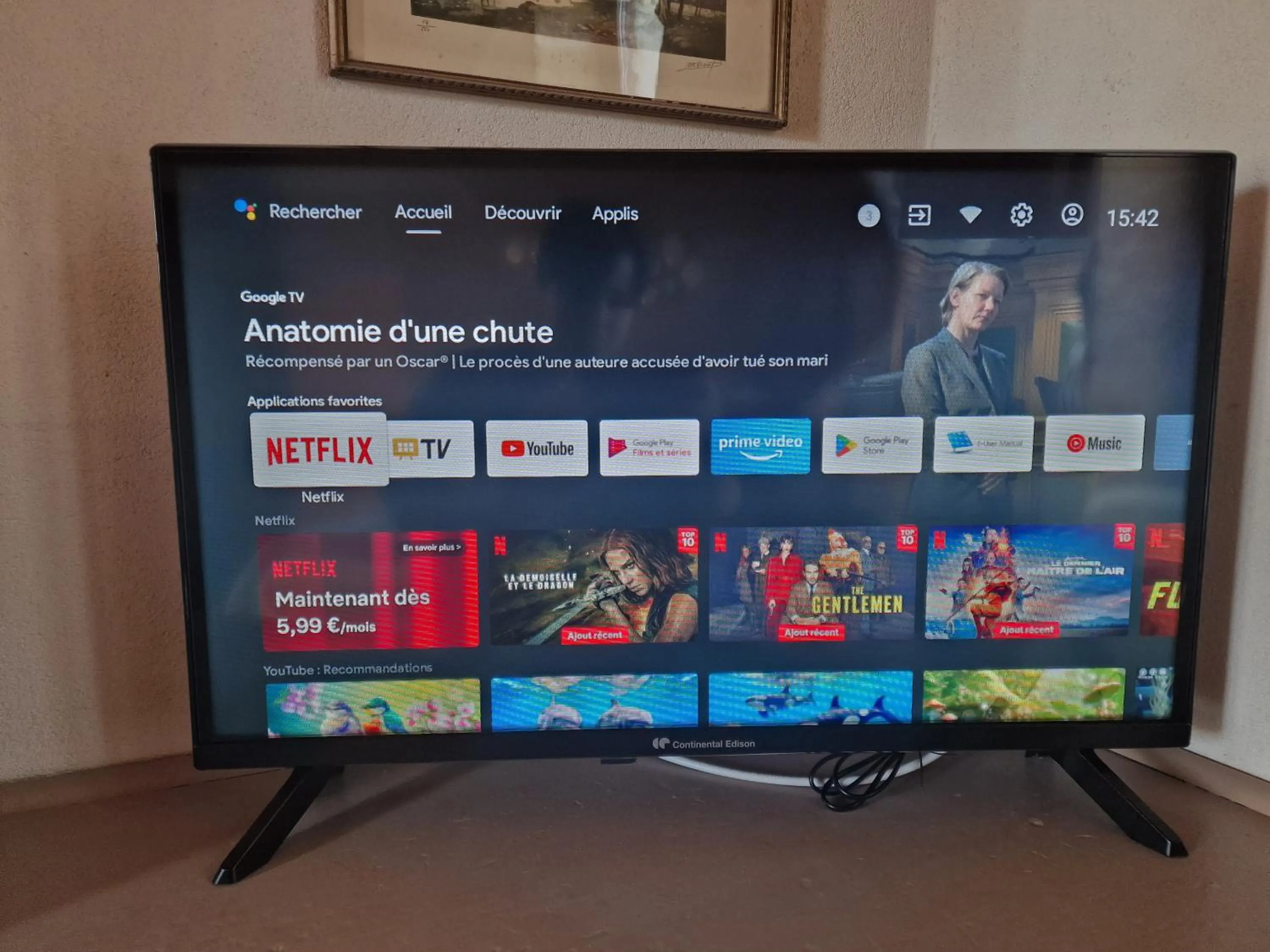 TV and multimedia in Le Relais Des Dames