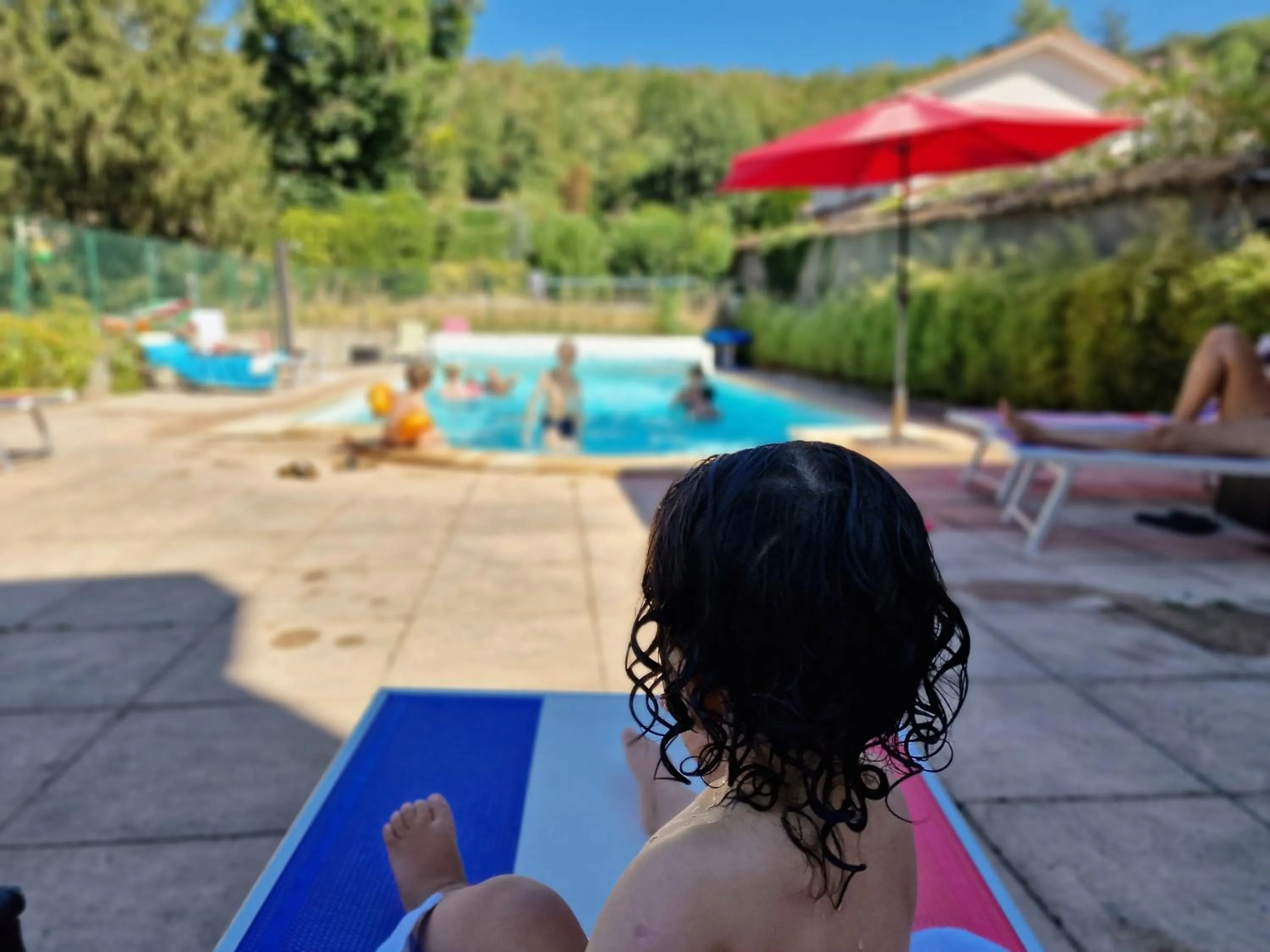 Swimming pool in Le Relais Des Dames