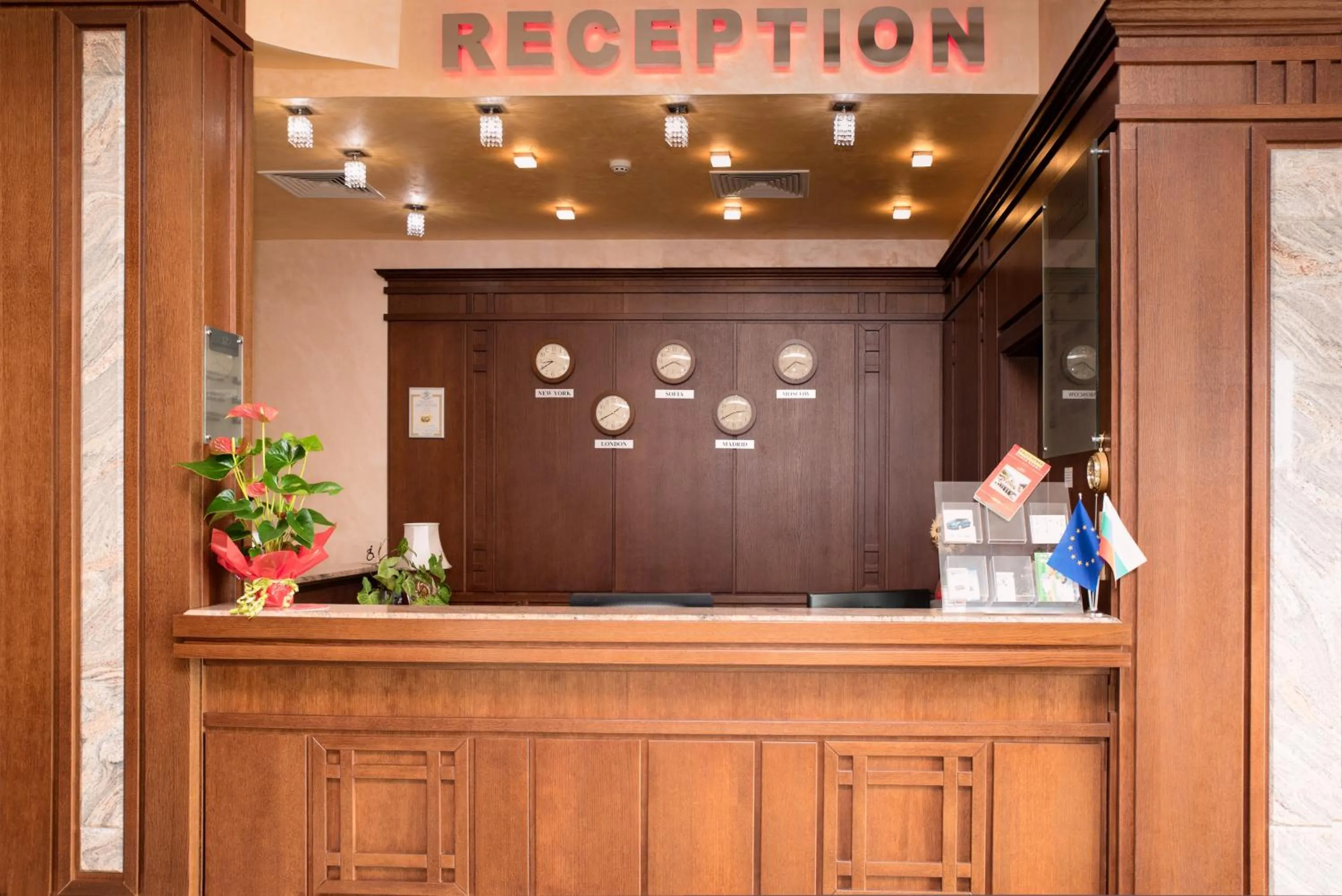 Lobby or reception in Hotel Chiirite
