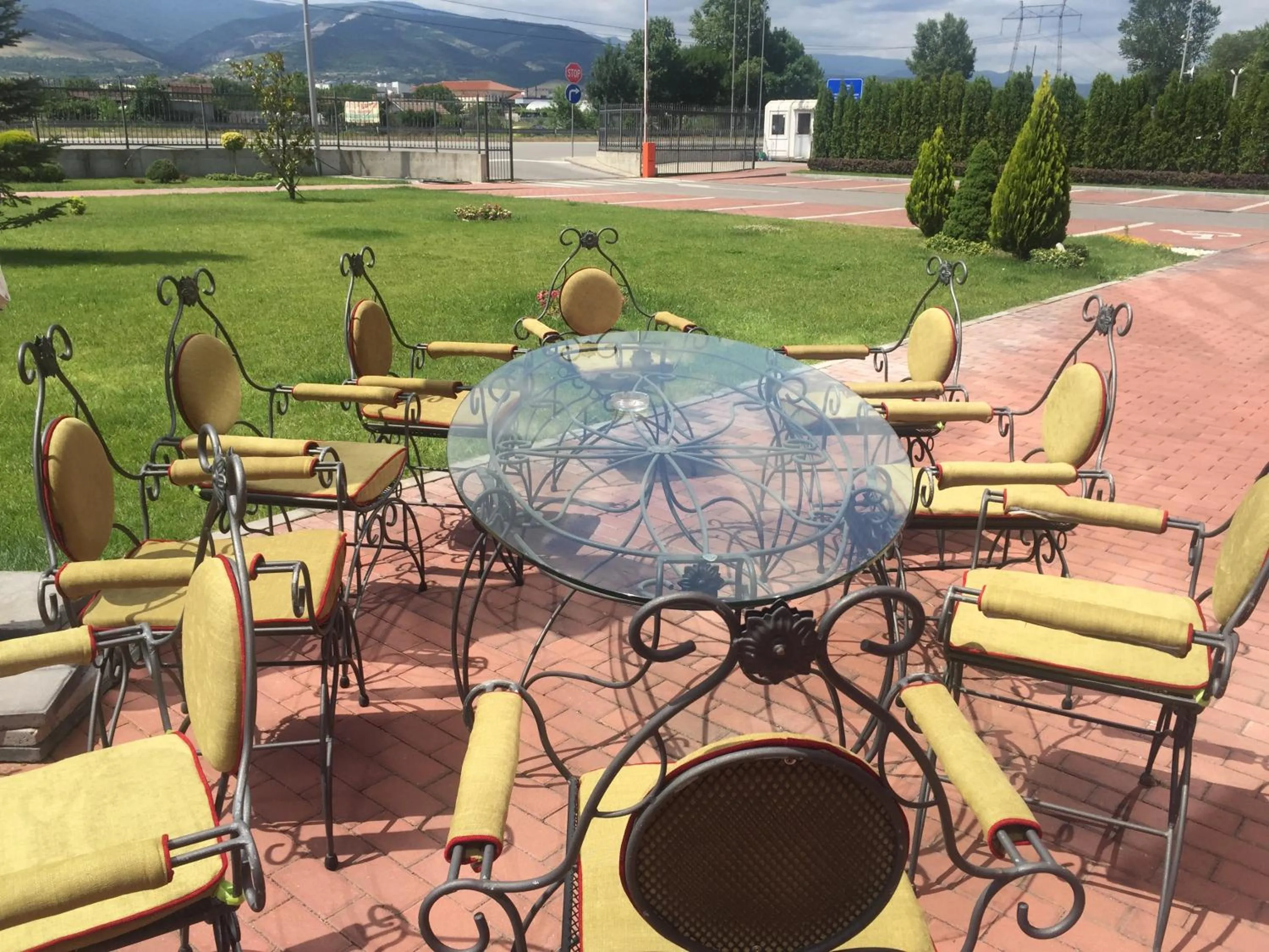 Patio in Hotel Chiirite