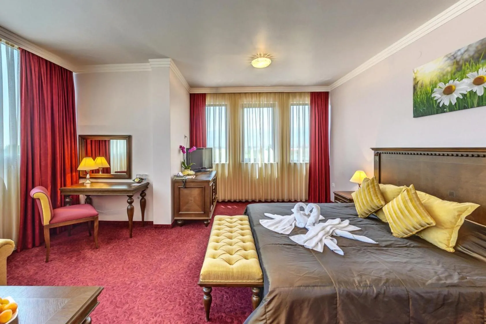 Bed in Hotel Chiirite