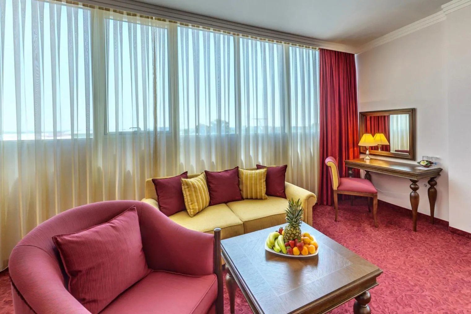 Seating area in Hotel Chiirite
