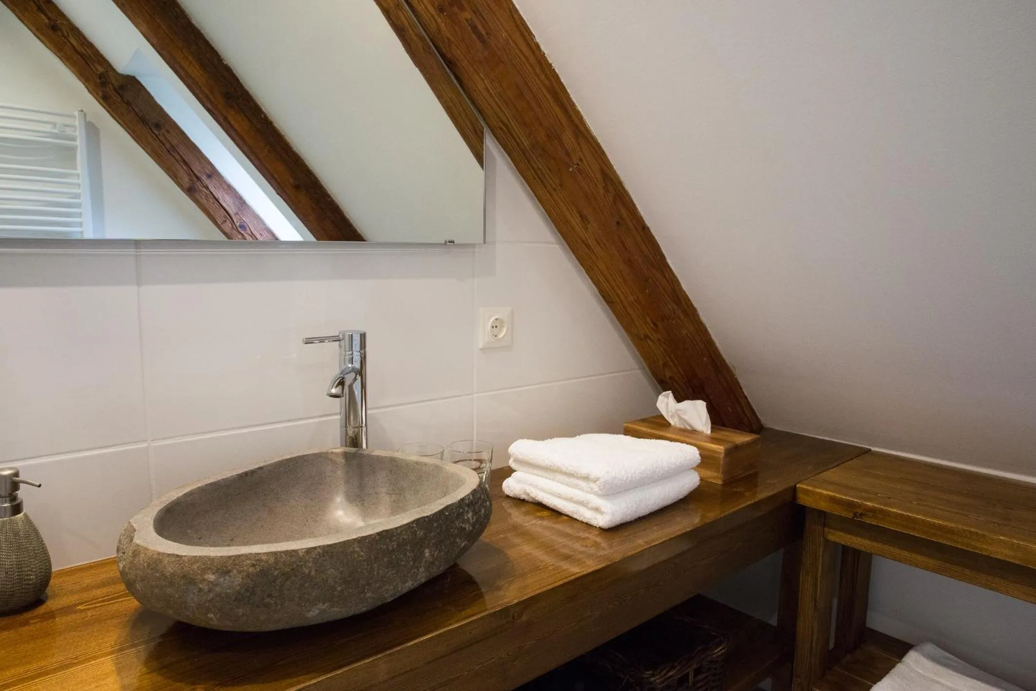 Bathroom in Apartement Schlaf Gut - mitten in der Wachau
