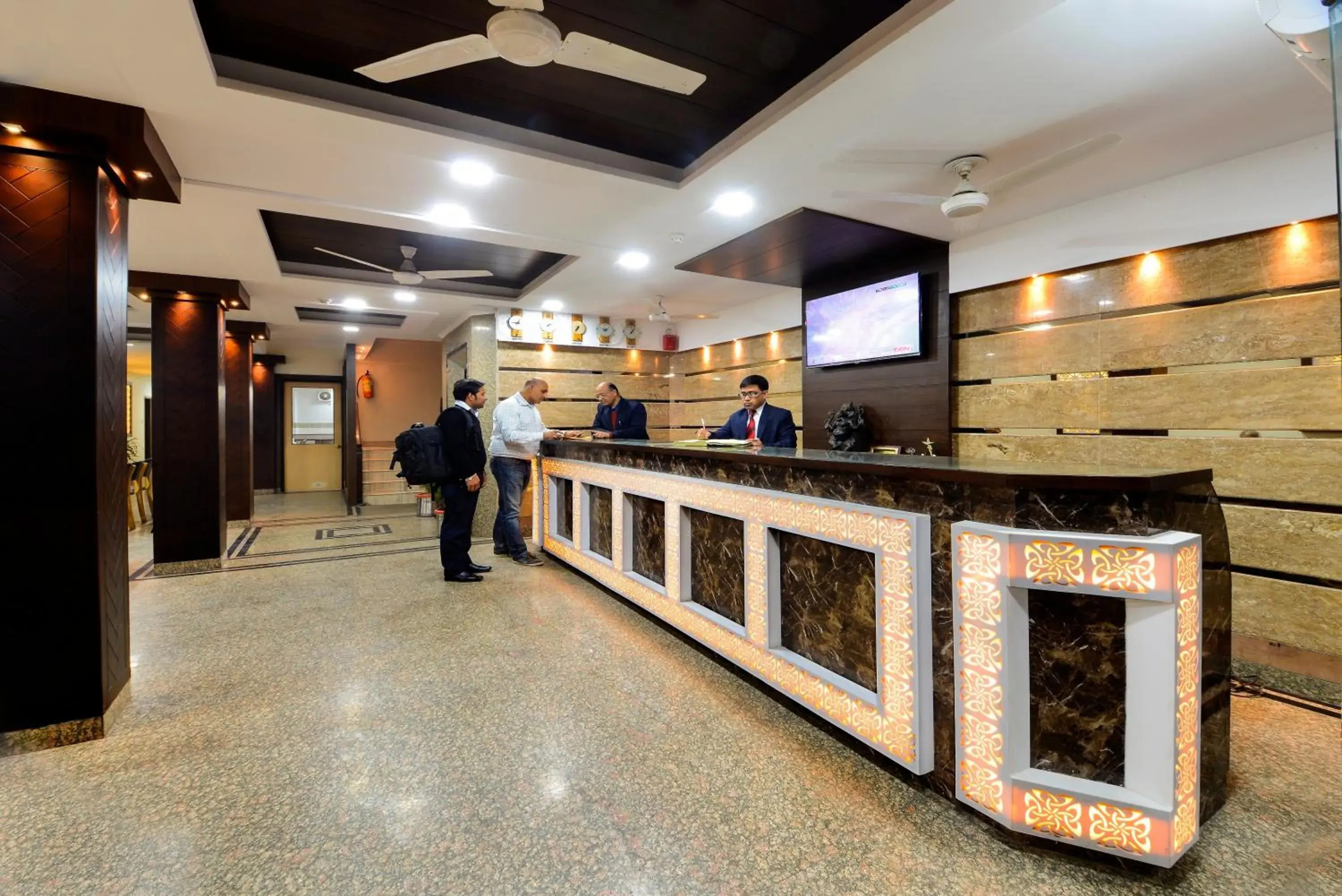 Lobby or reception in Hotel Ashish Palace Lobby or reception in Hotel Ashish Palace